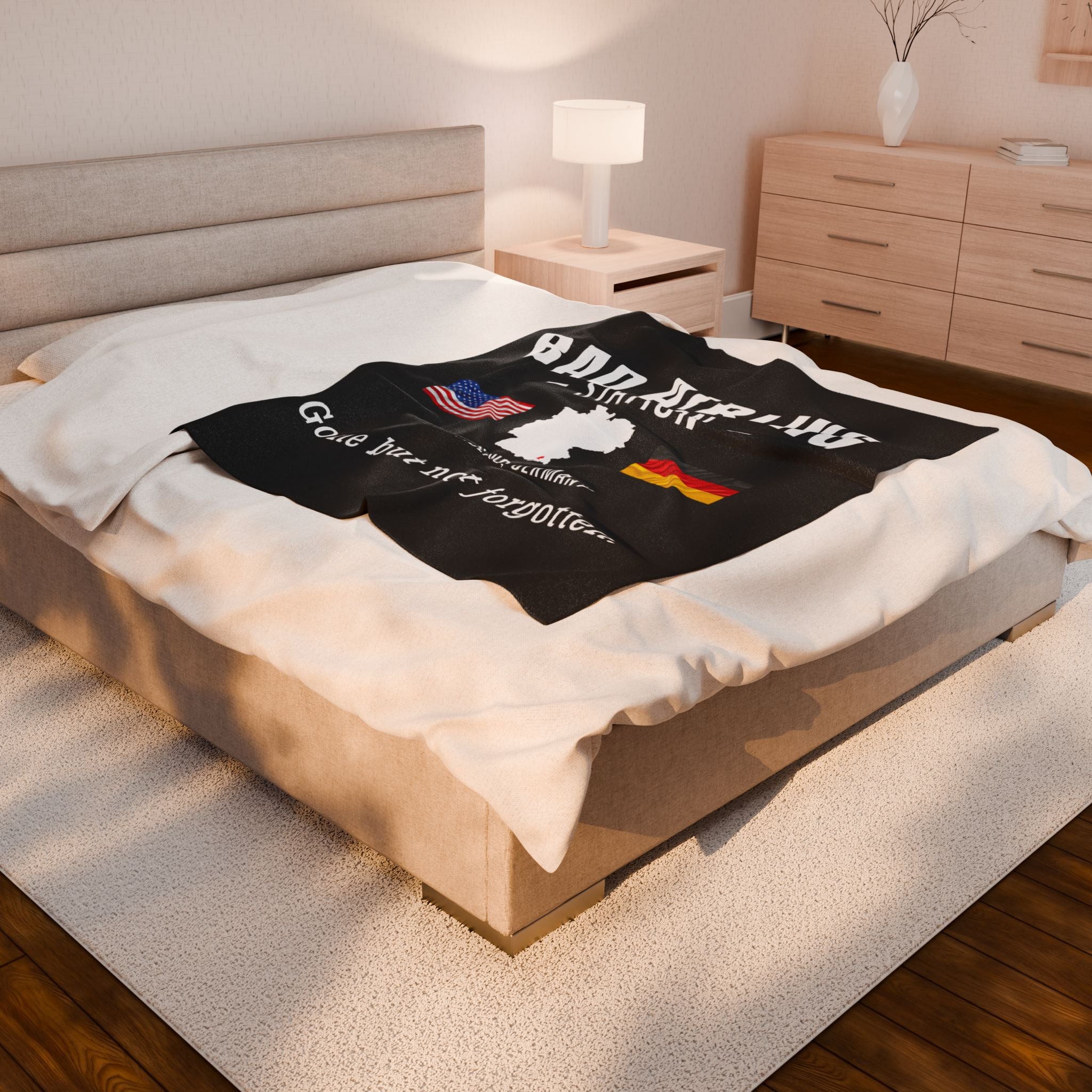 Bad Aibling Gone - Velveteen Plush Blanket