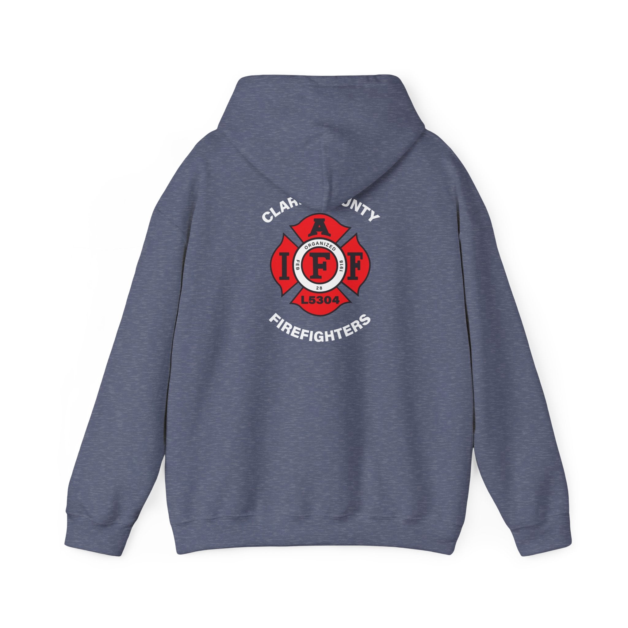 Clarke County Fire Local 5304 - Gildan Heavy Blend™ Hooded Sweatshirt