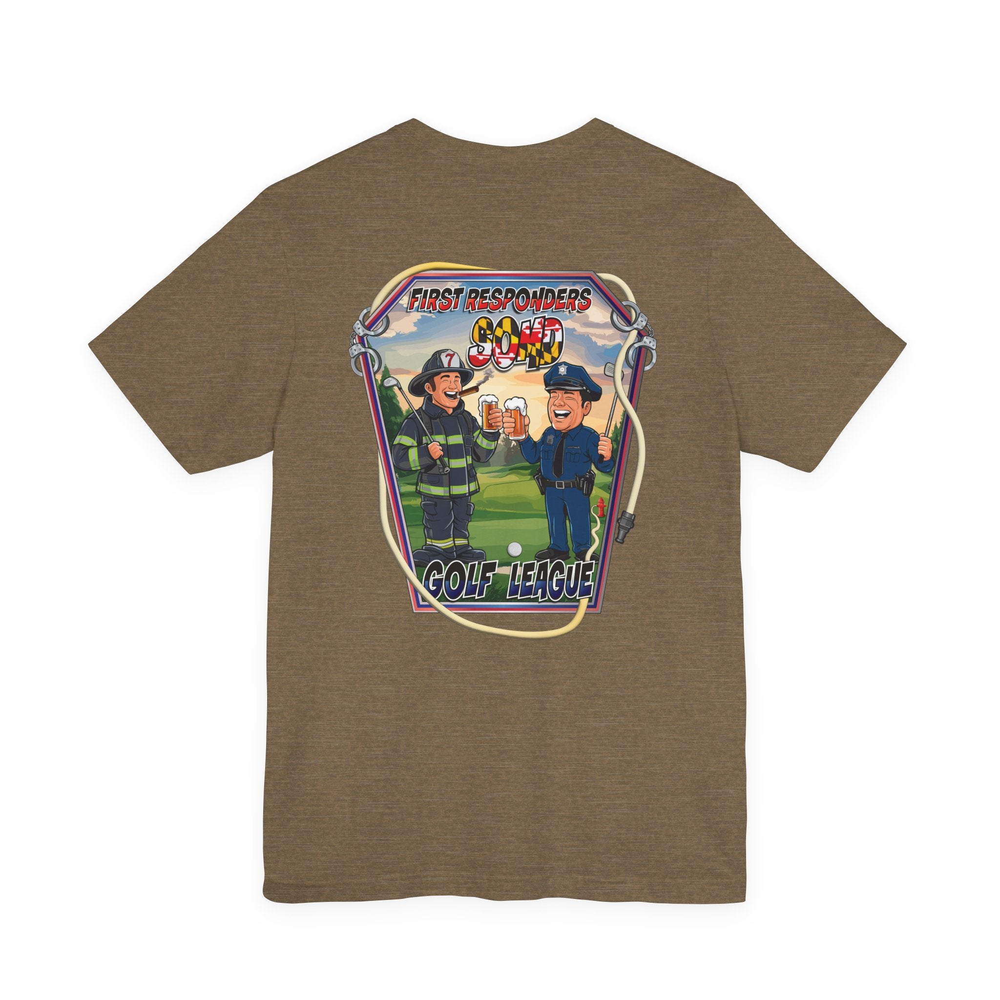 SOMD First Responder Golf -Bella+Canvas Soft Unisex Tee