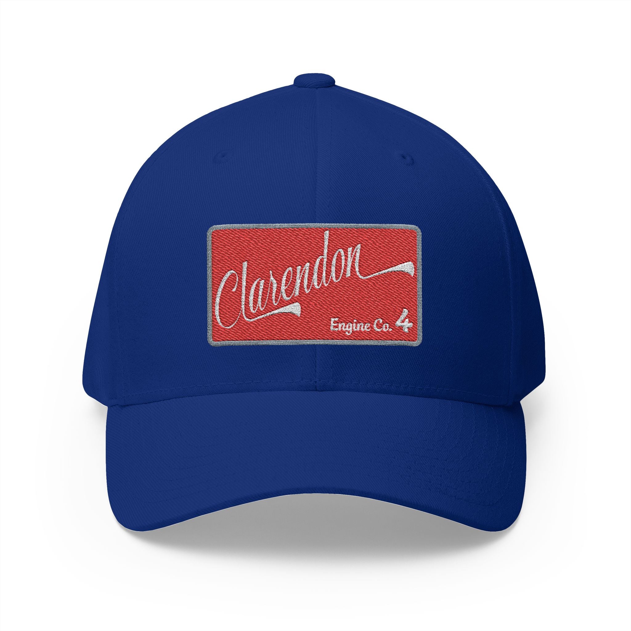 Arlington Clarendon Engine 4 - FLEXFIT Closed-Back Structured Cap (Embroidery)