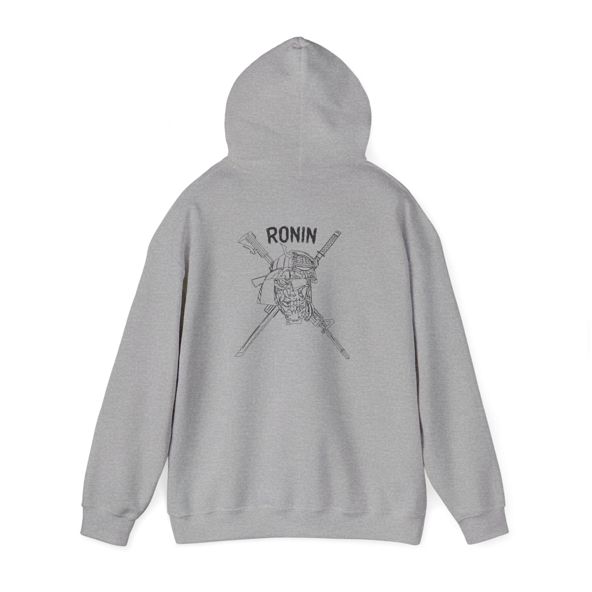 Charlie 2 Ronin (black Logo) - Gildan Heavy Blend™ Hooded Sweatshirt
