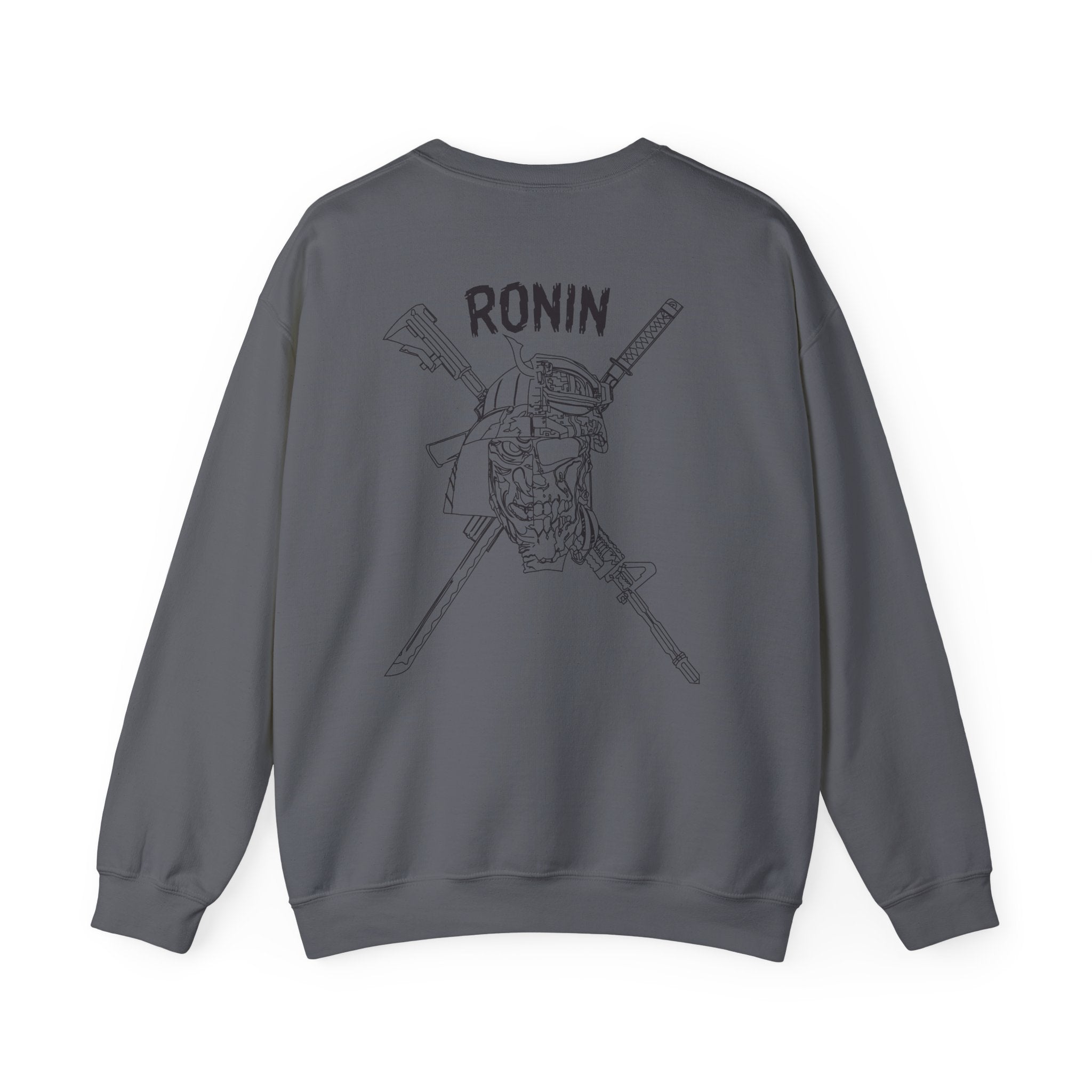 Charlie 2 Ronin (blackLogo) - Gildan Unisex Heavy Blend™ Crewneck Sweatshirt