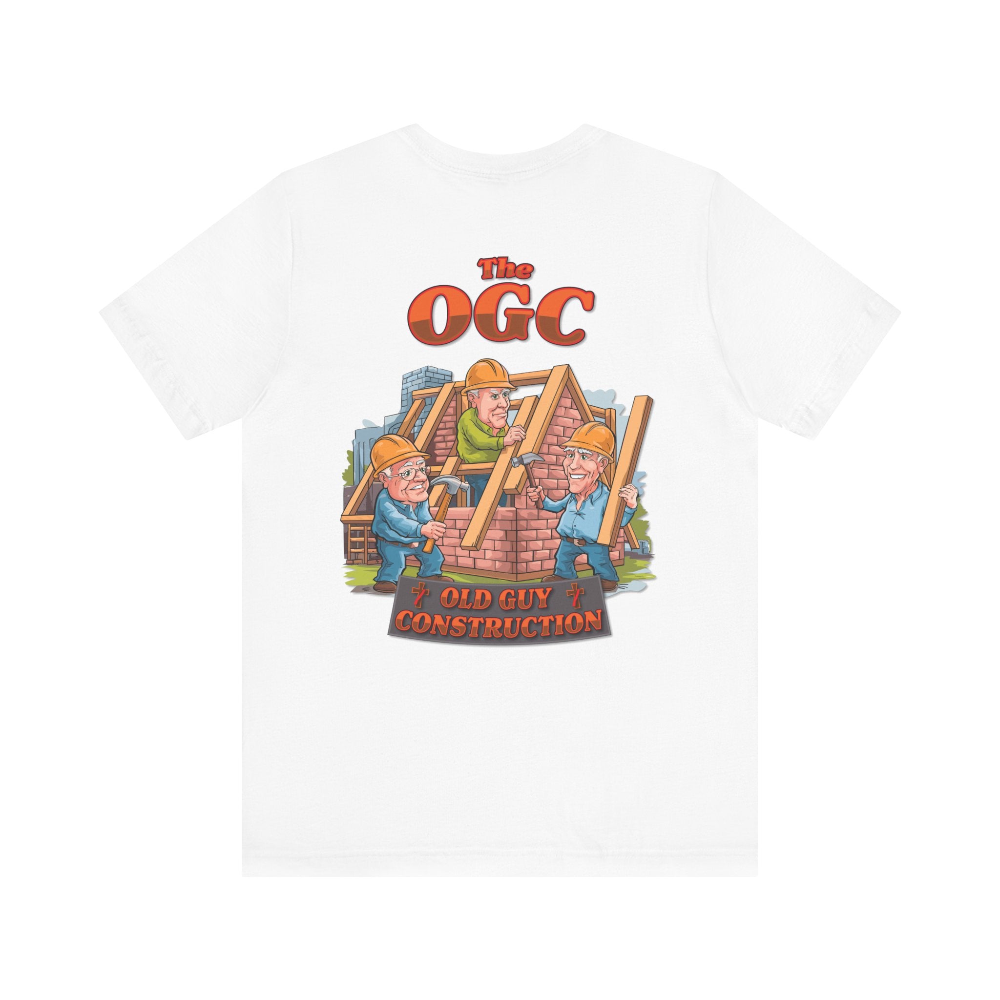 Old Guy Construction - Bella+Canvas Soft Unisex Tee