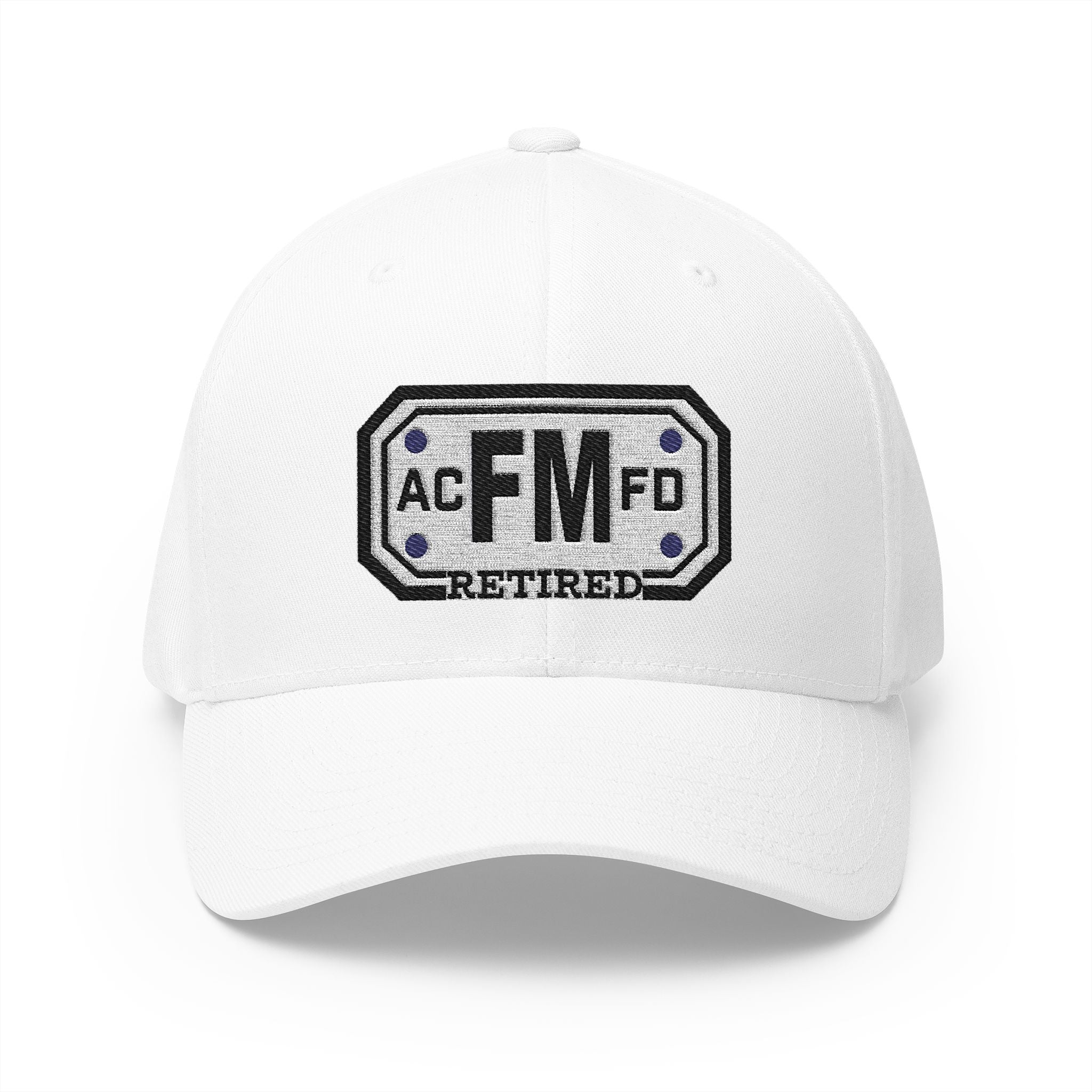 Retired Arlington Fire Marshal - FLEXFIT Closed-Back Structured Cap (Embroidery)