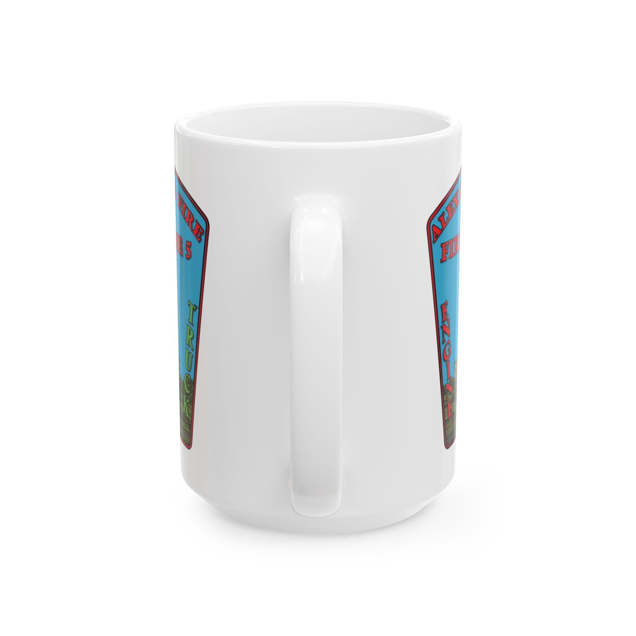 Alexandria Fire Station 5 - White Mug (11oz, 15oz)