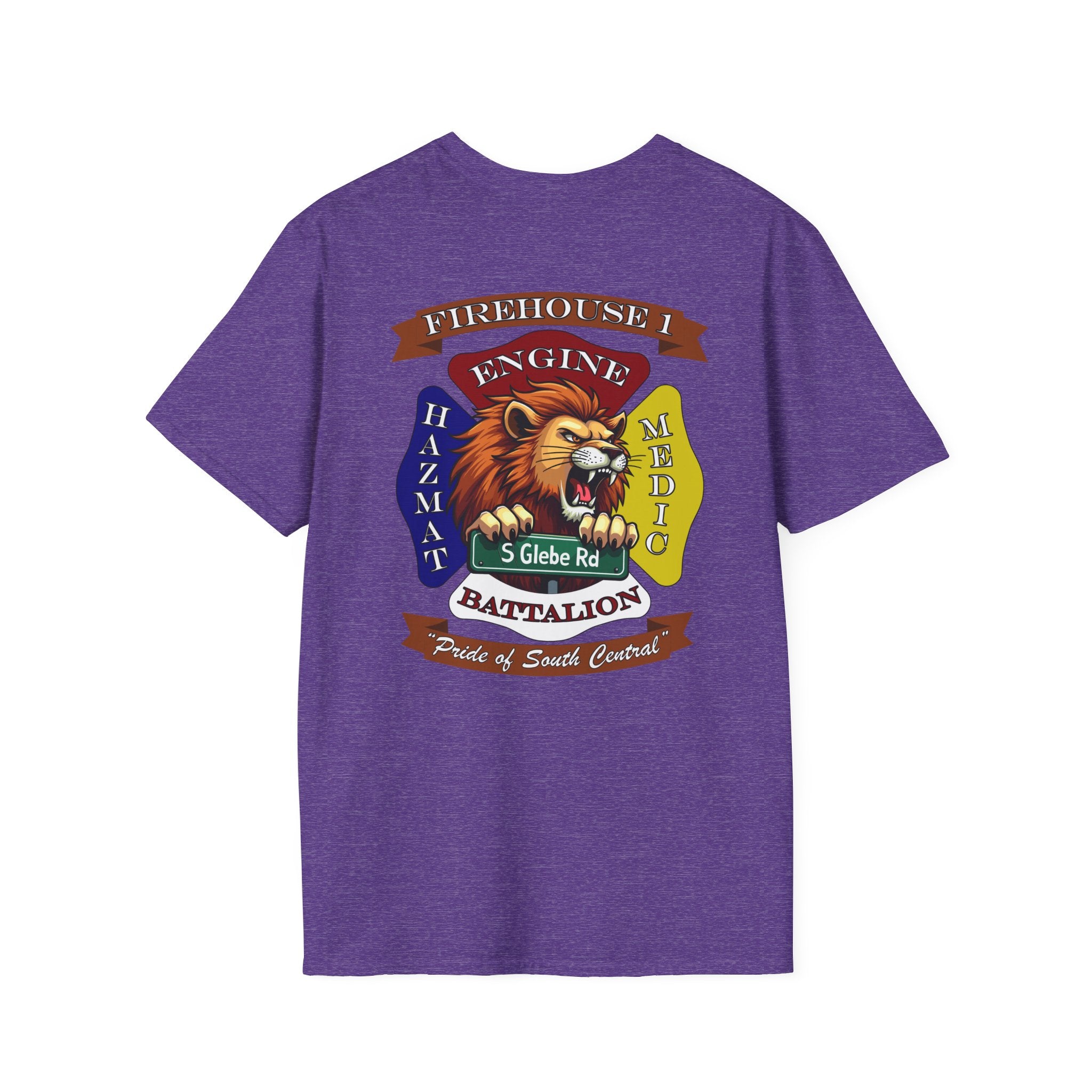 "South Central" Station 1 (version 4) - Gildan Soft Cotton Softstyle T-Shirt