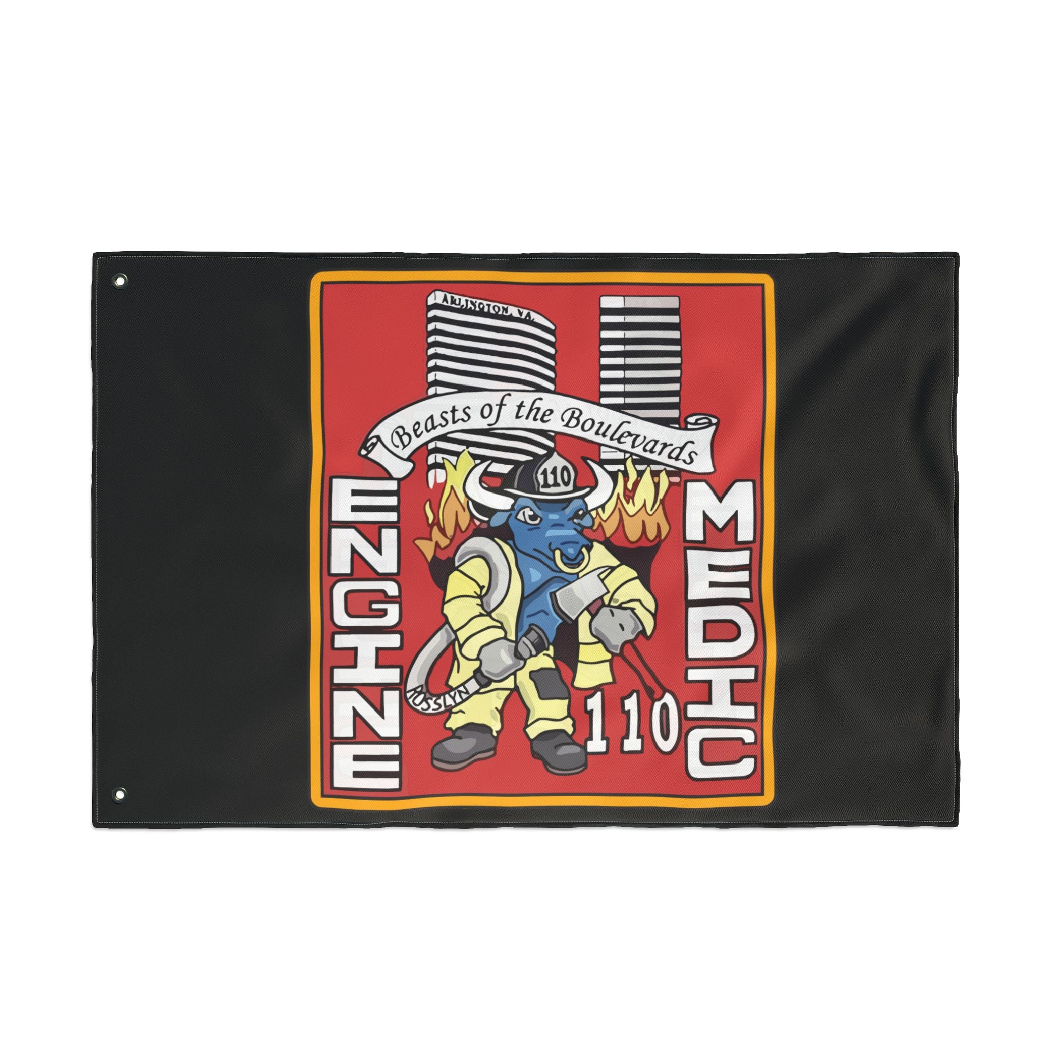 Station 10 Flag - Double Sided Flag