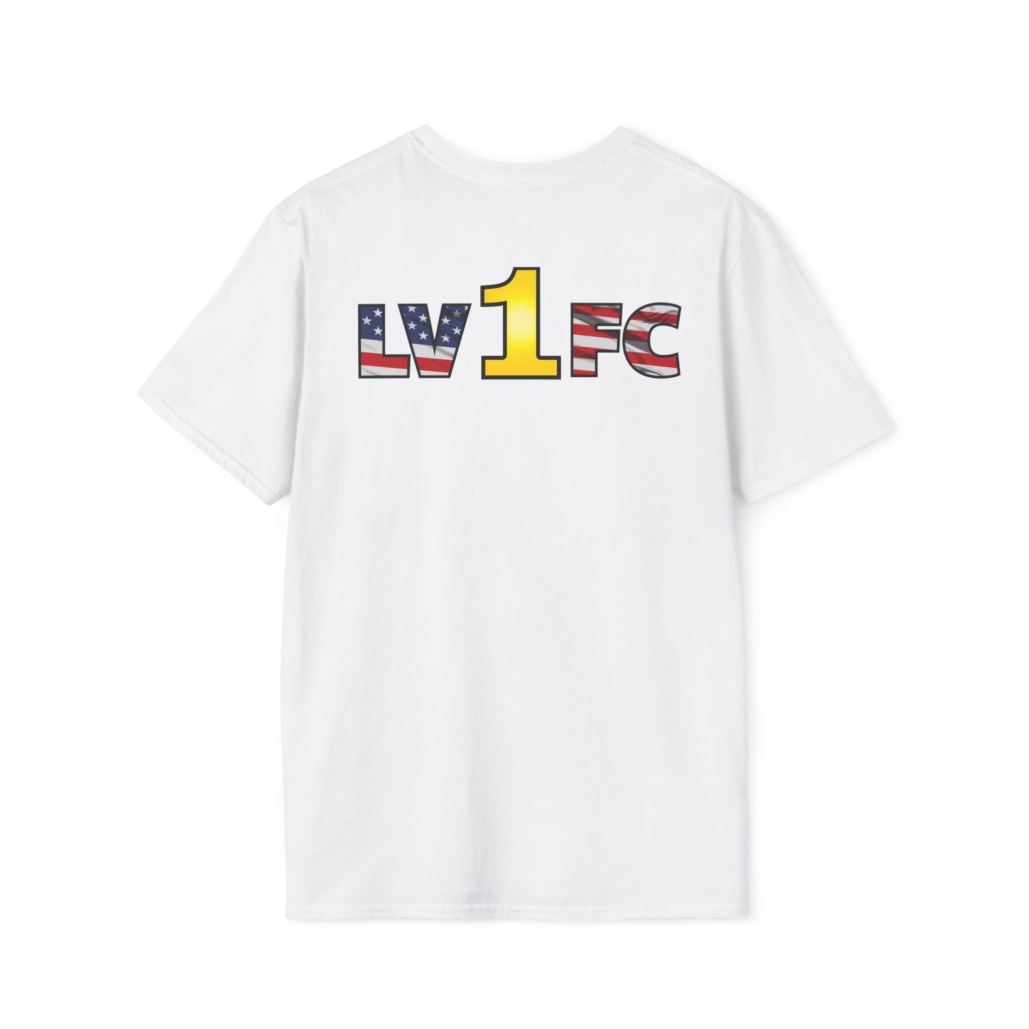 LVFC 1 new patch version 2 - Gildan Unisex Softstyle T-Shirt