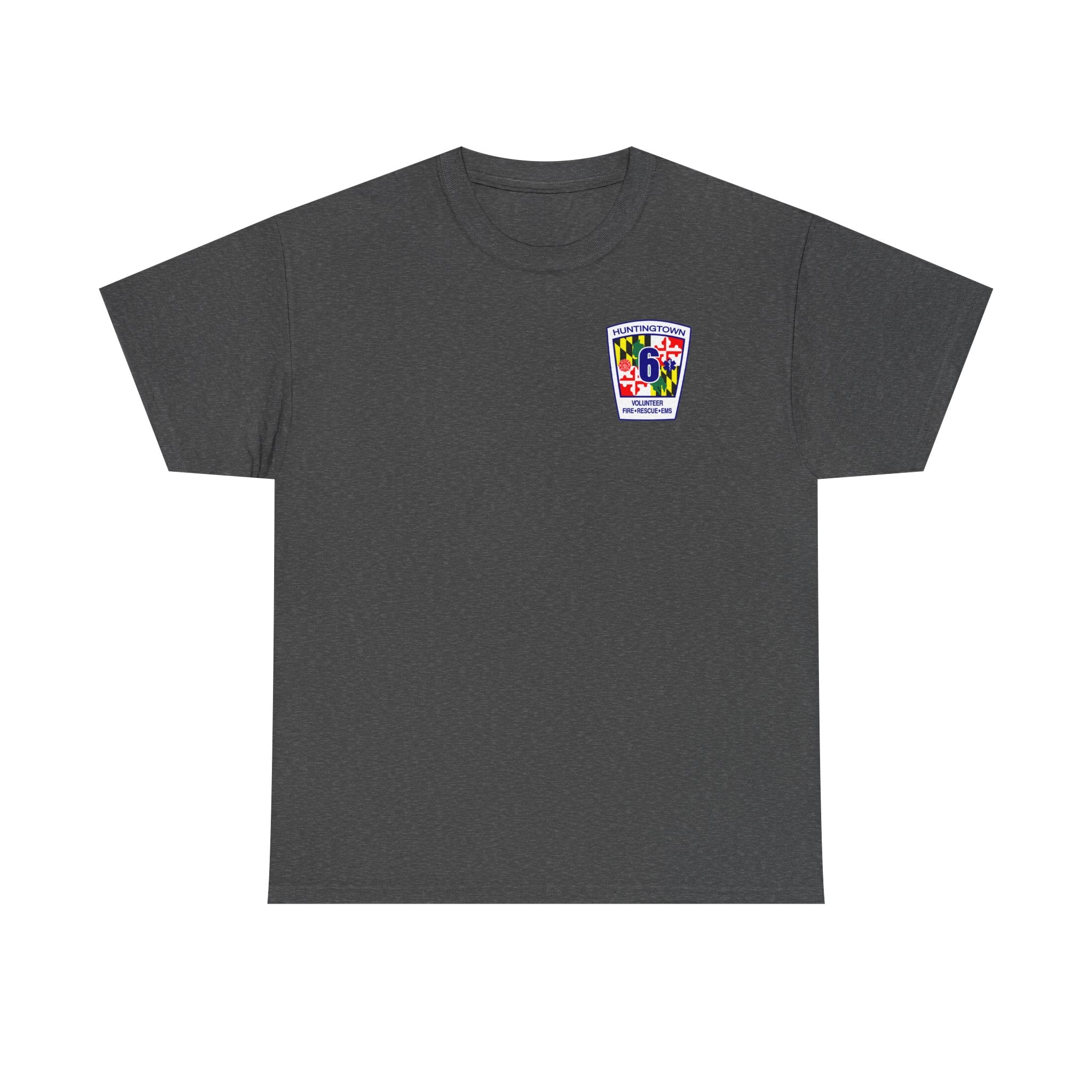 Huntingtown Vol. Fire Boat 6 - Heavy Cotton Unisex Tee