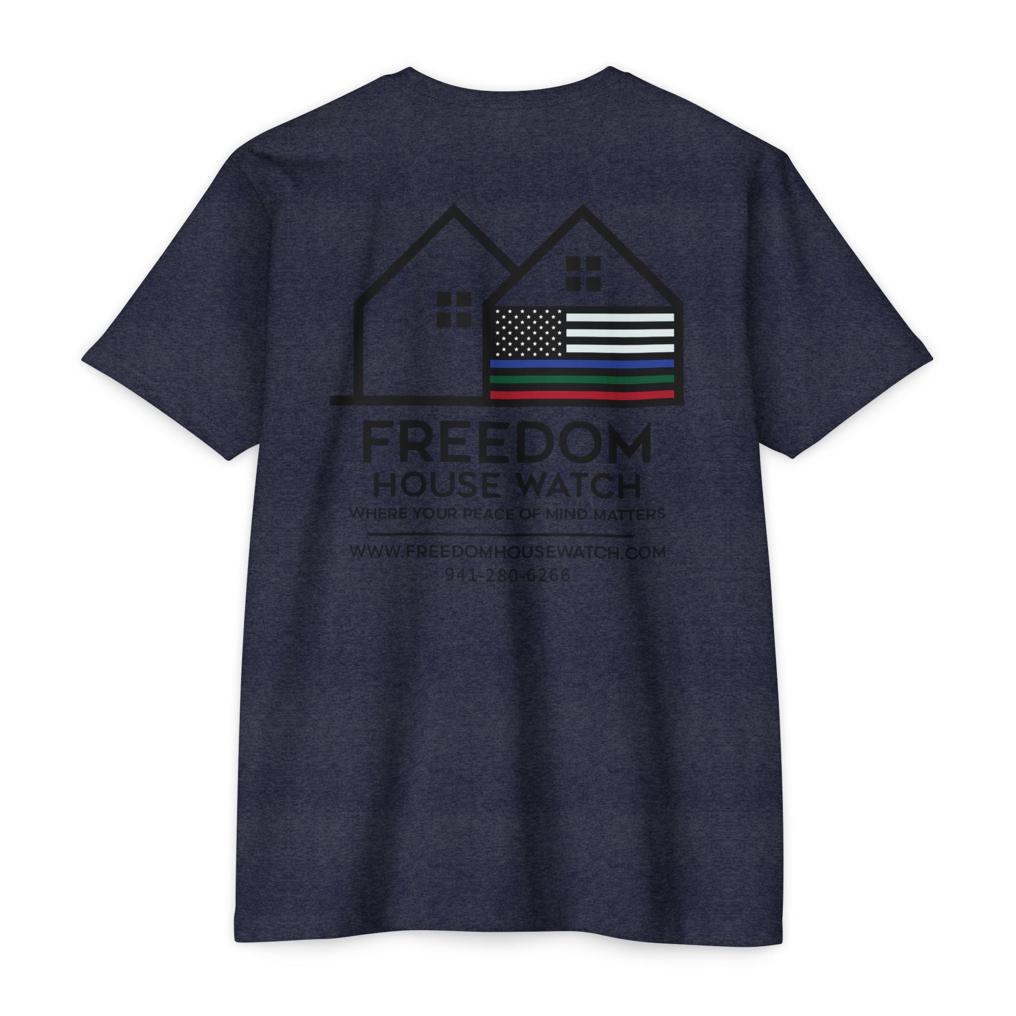 Freedom House Watch - NextLevel Unisex CVC Jersey T-shirt