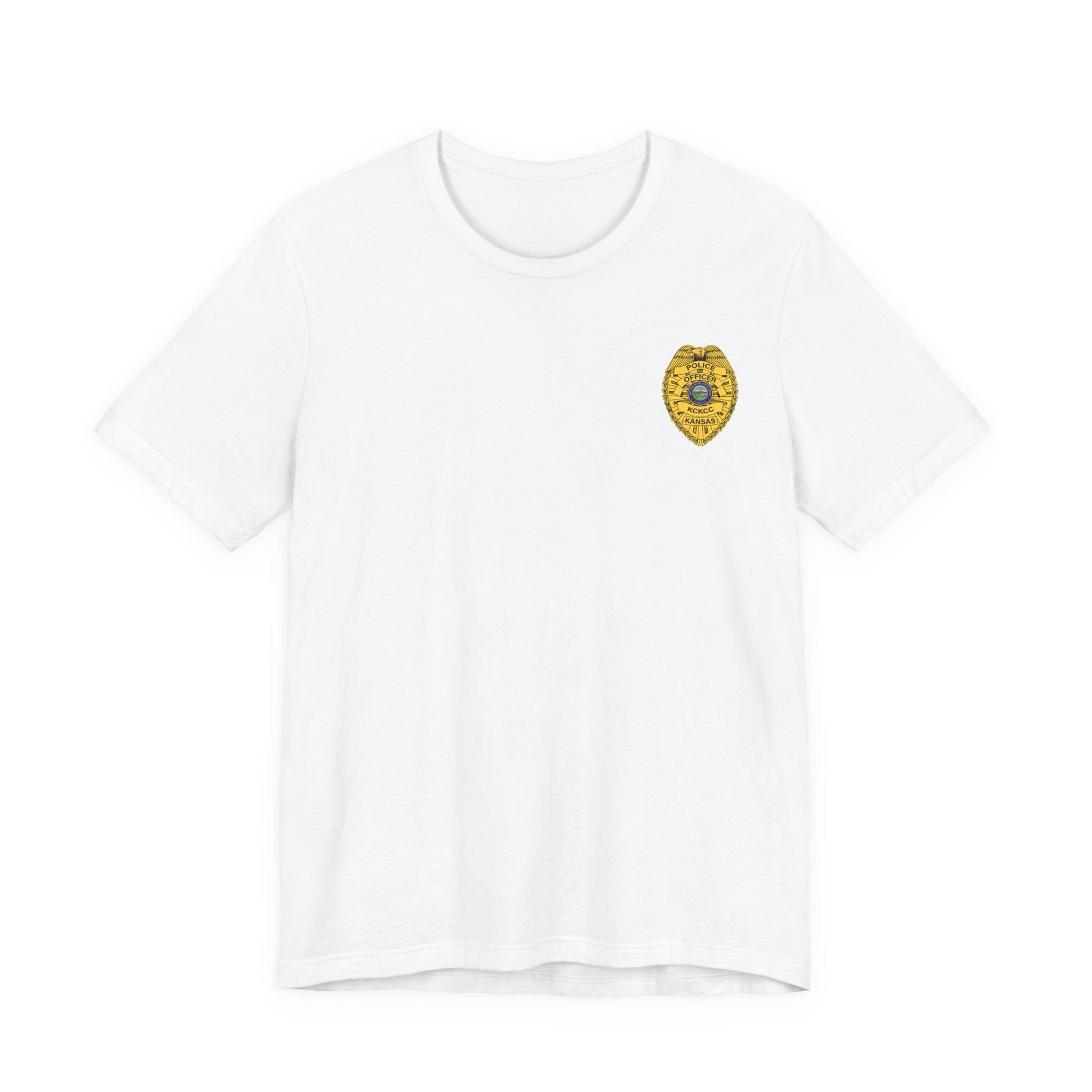 KCKCC Police Officer Shirt - Unisex Jersey Short Sleeve Tee
