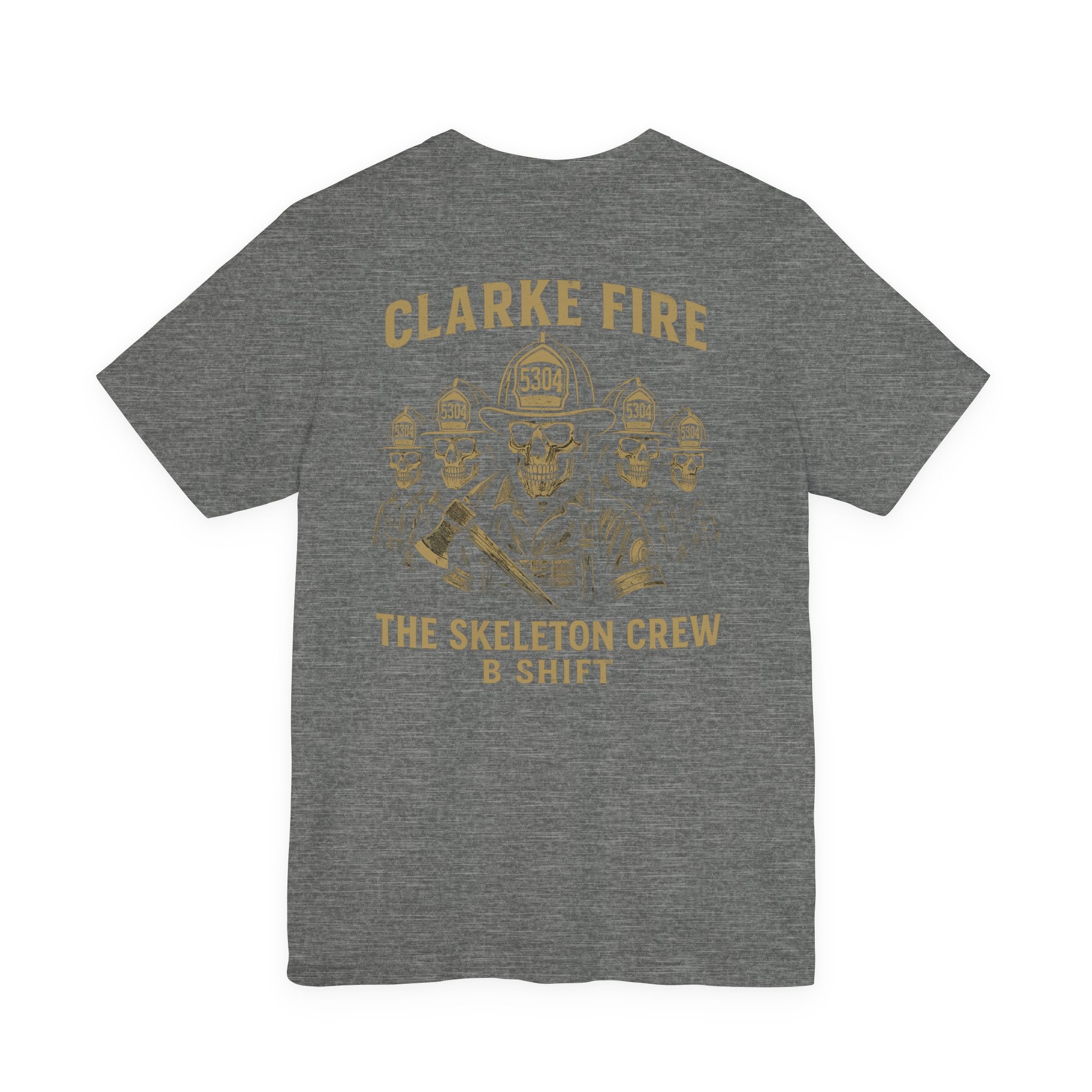 Clarke County B Shift version 2 (Portion of Proceeds go to Local 5304) - Bella+Canvas Soft Jersey Cotton Unisex Tee