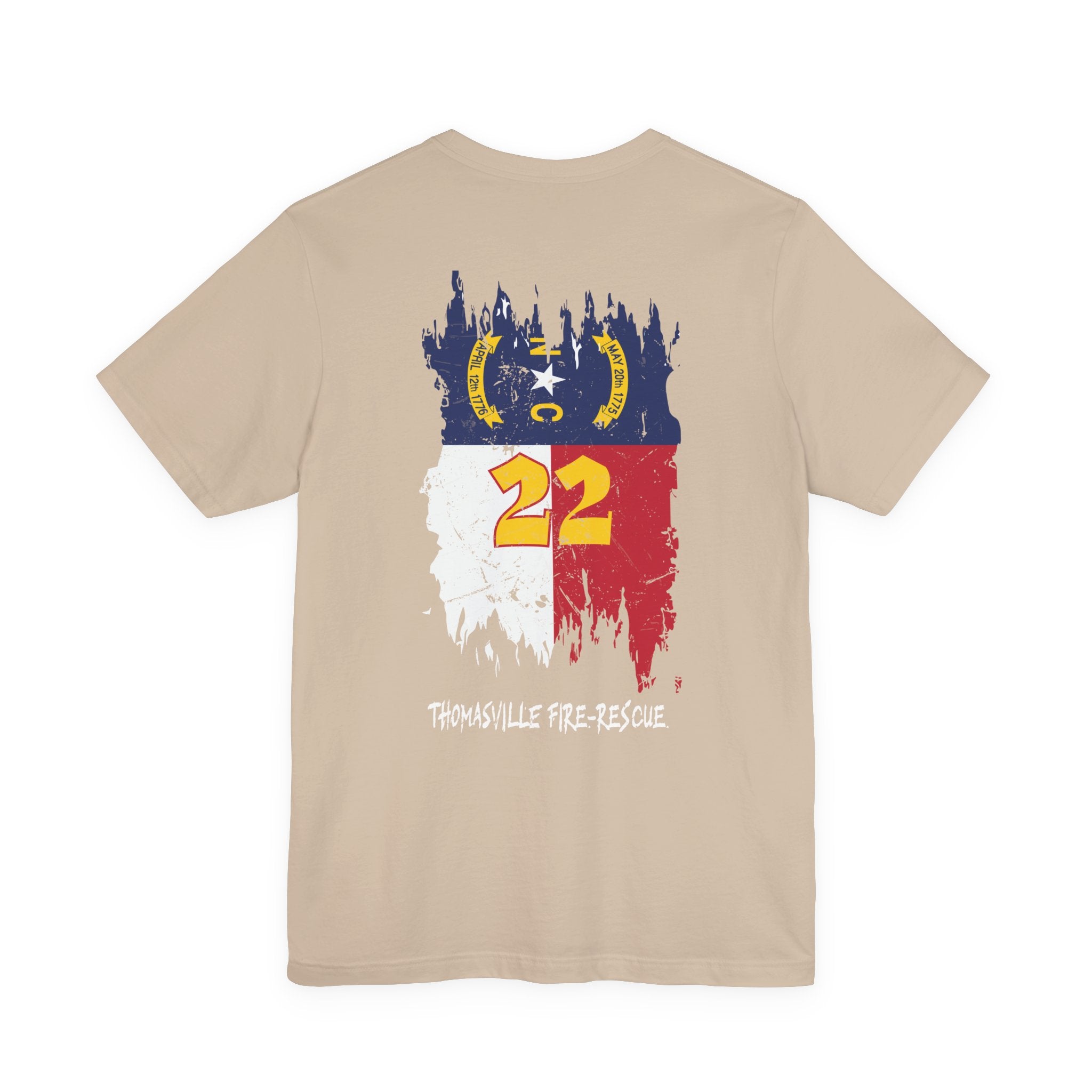 Thomasville Fire NC Ladder 22 (version 1) - Bella+Canvas Soft Unisex Tee