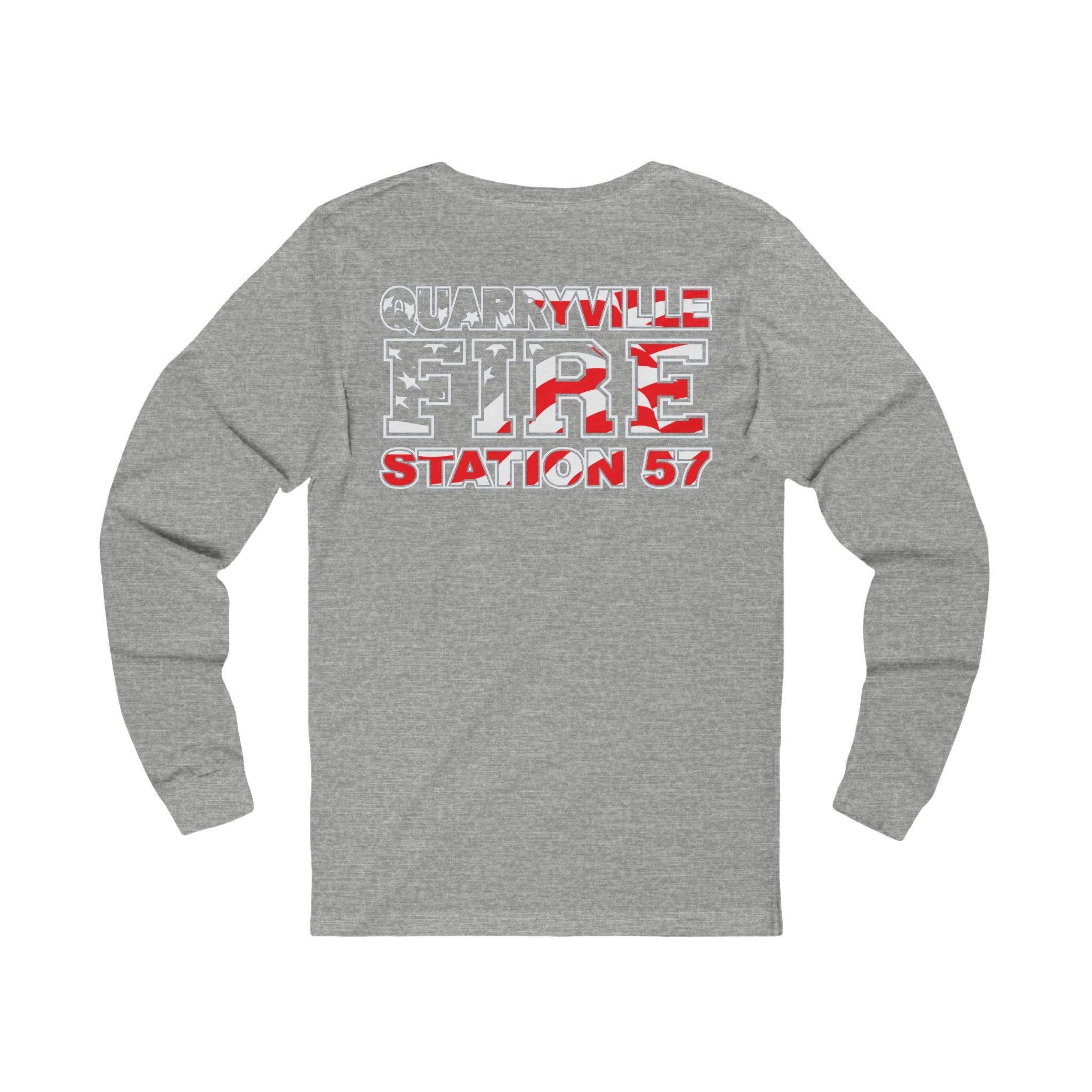 Quarryville PA Vol. Fire - Bella-Canvas Soft Jersey Cotton Long Sleeve Tee