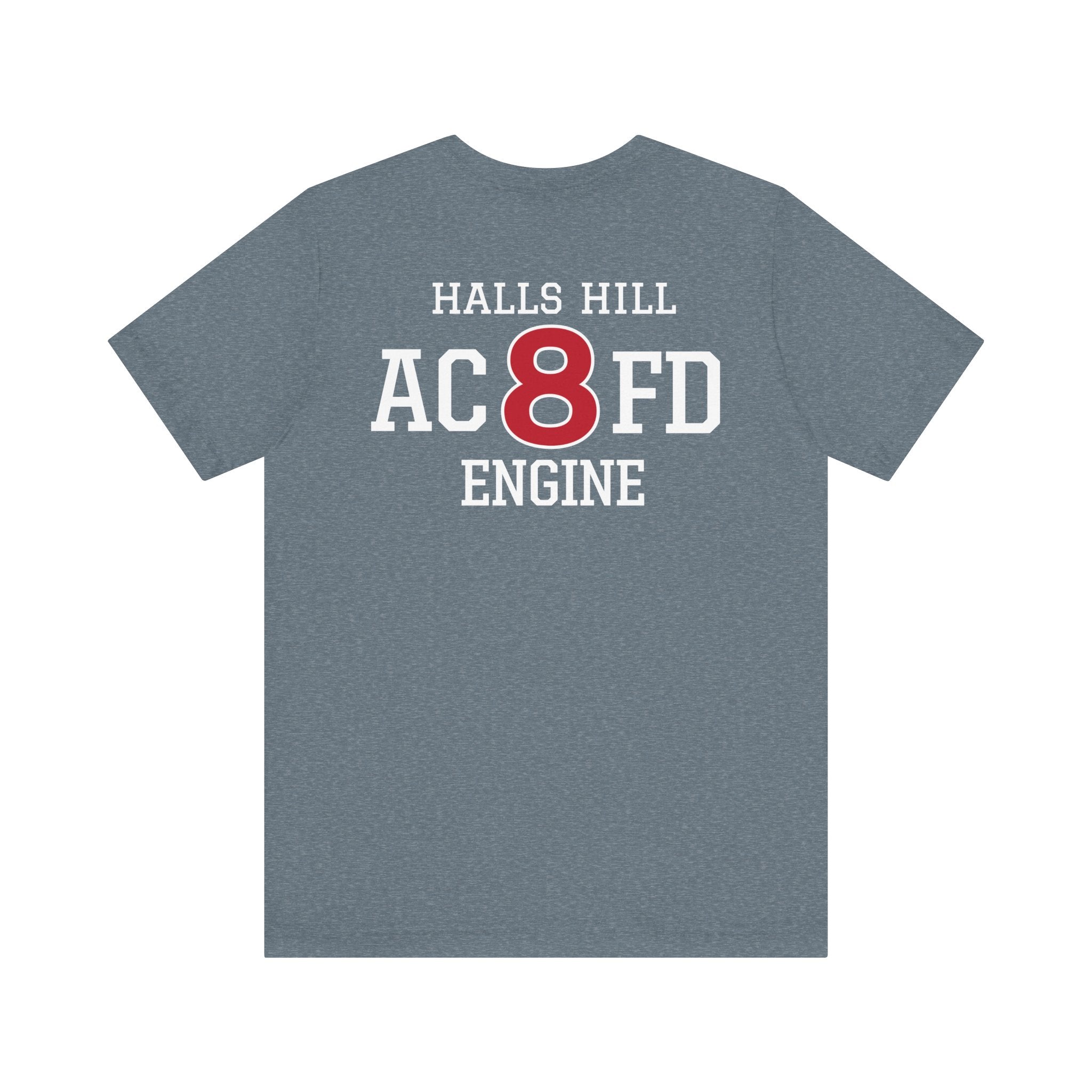 Engine 8 Halls Hill - Bella+Canvas Soft Unisex Tee