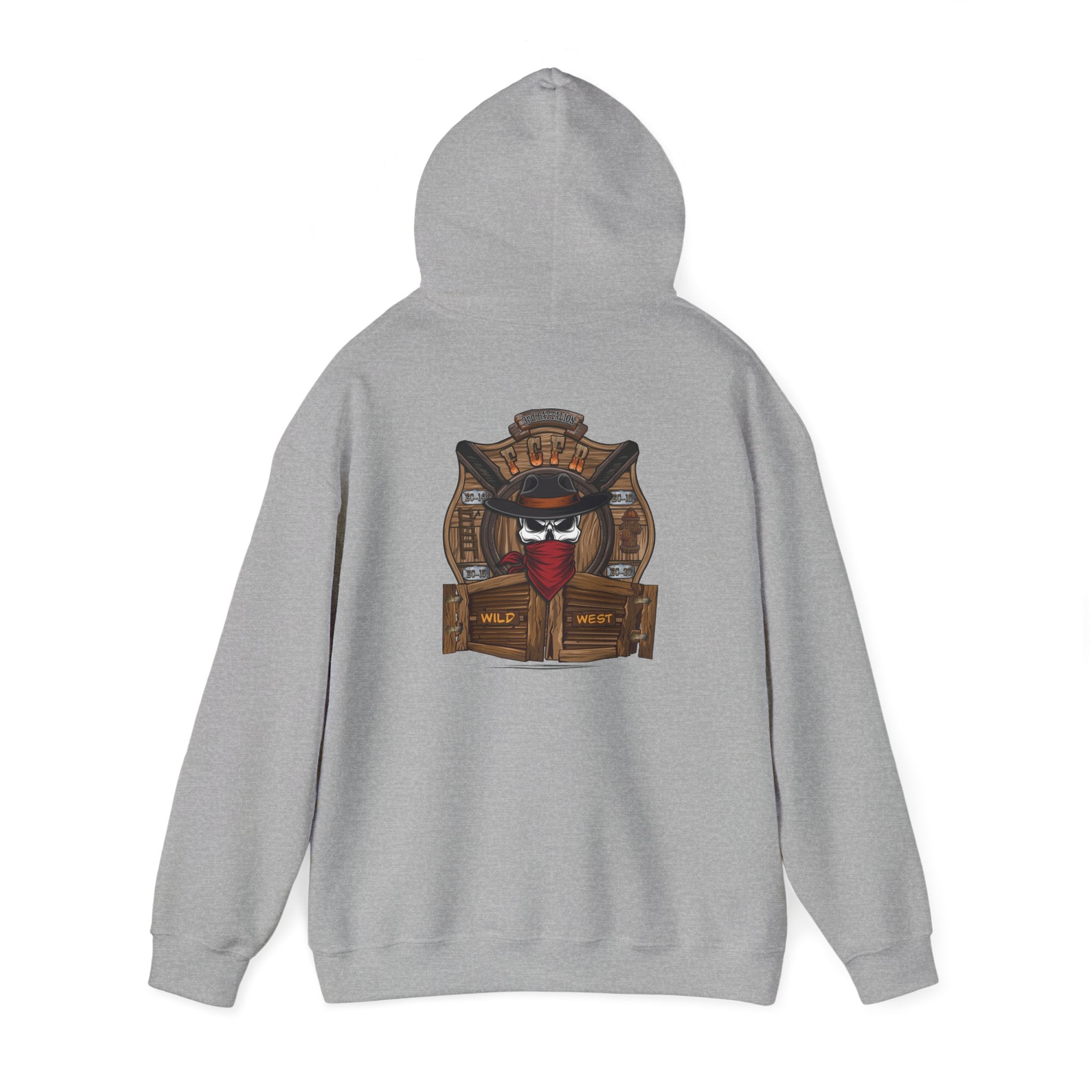 Frederick County Va Wild West Station - Unisex Heavy Blend™ Hooded Sweatshirt