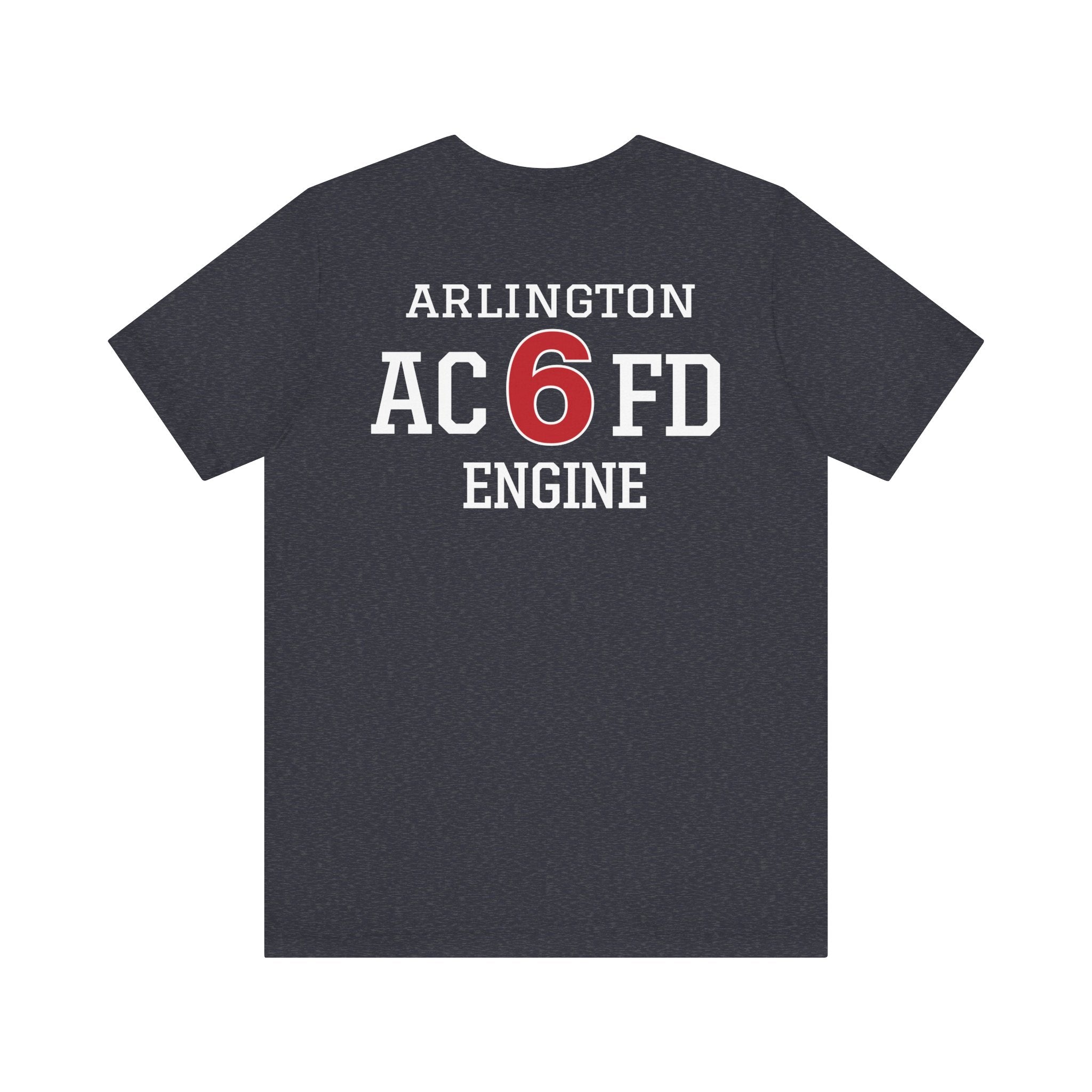 Engine 6 Arlington - Bella+Canvas Soft Unisex Tee