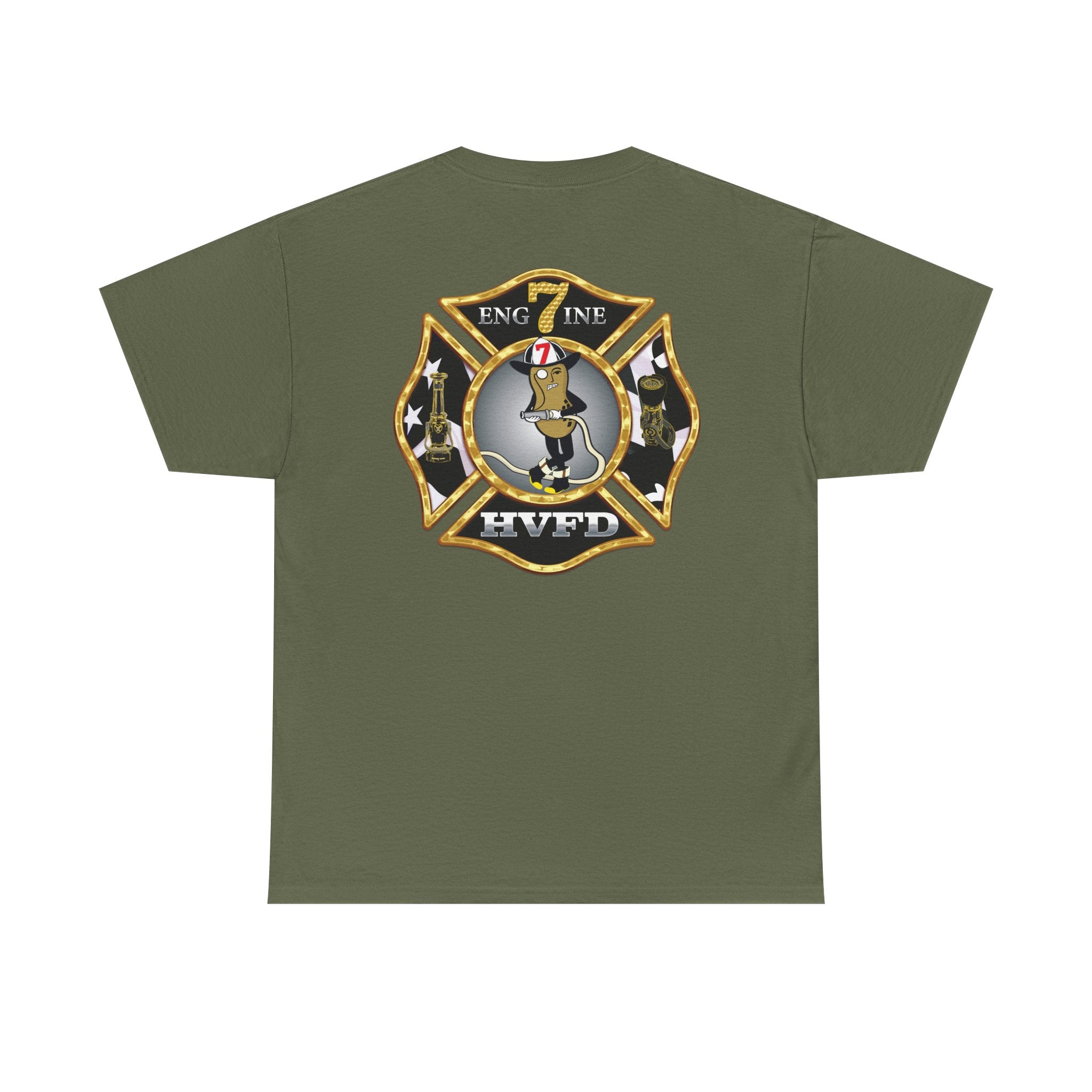 Hollywood MD Vol. Fire Eng7ine - Heavy Cotton Unisex Tee