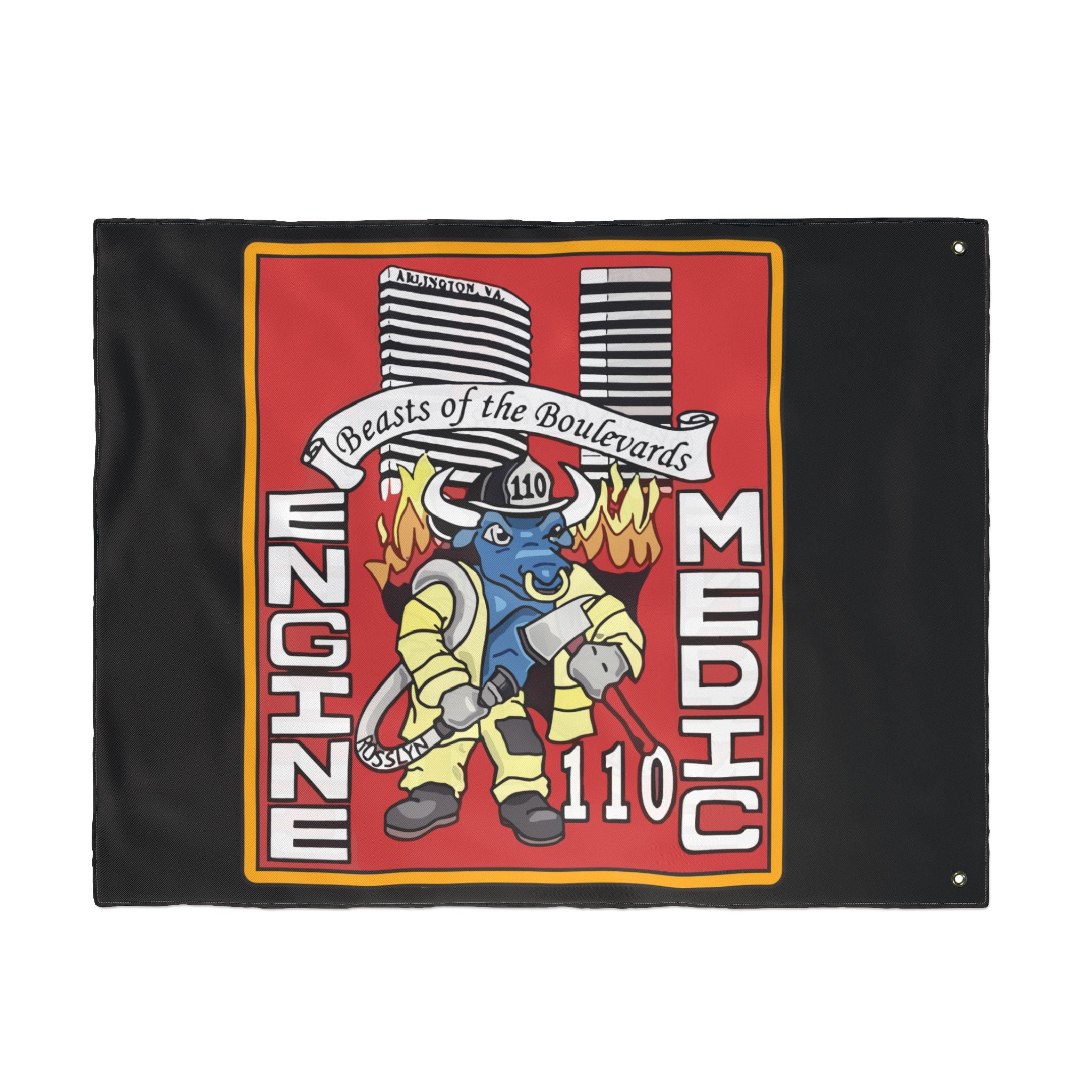 Station 10 Flag - Double Sided Flag