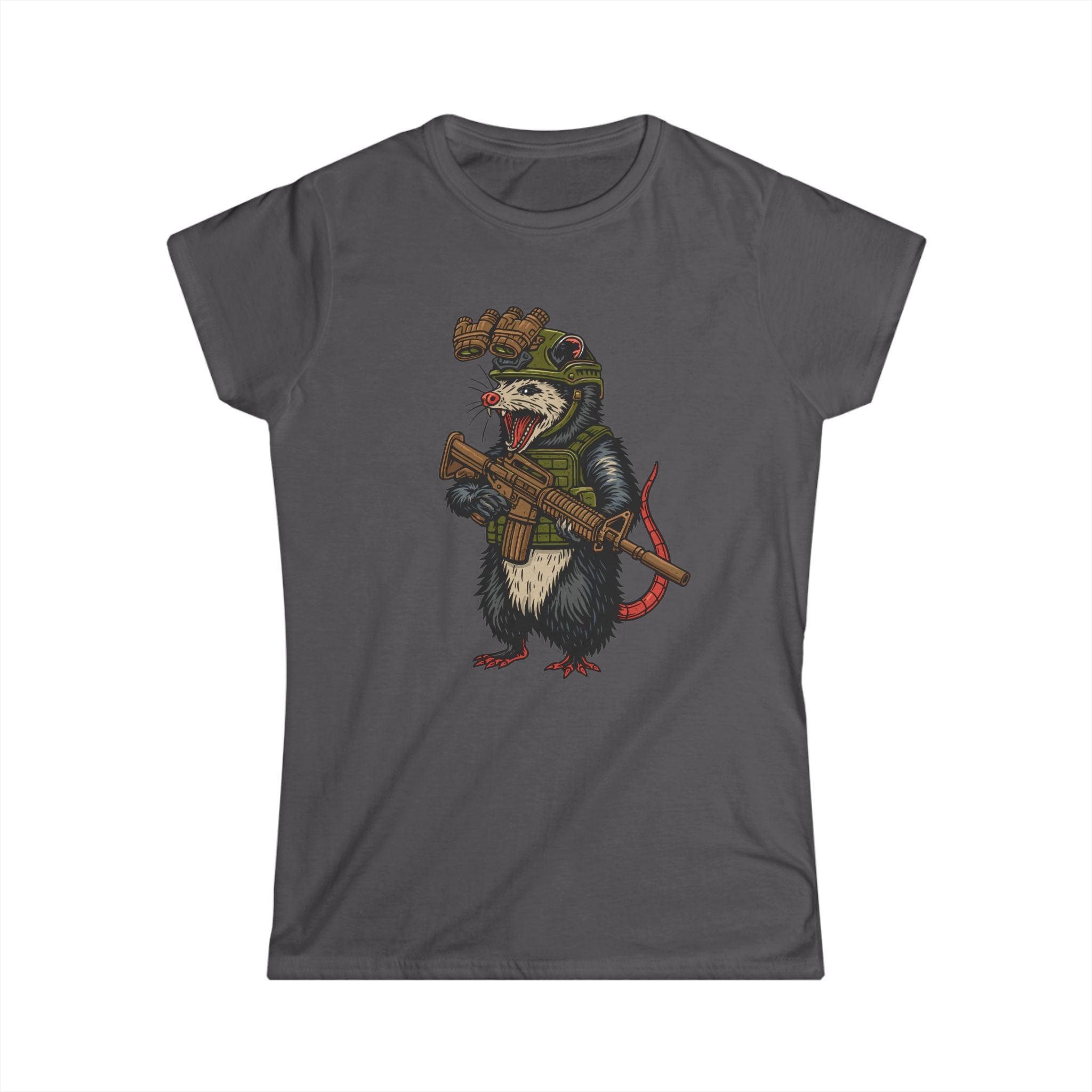 Tactical Opossum - Women's Softstyle Tee