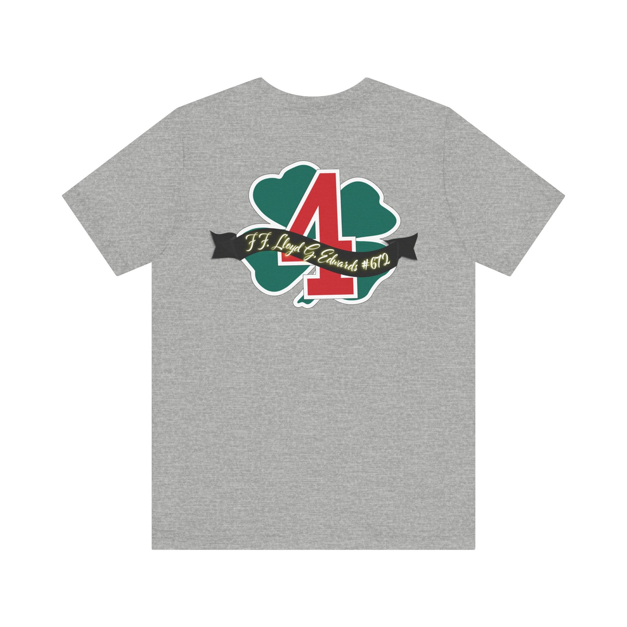 Clover Lloyd Edwards Memorial Shirt - Unisex Jersey Short Sleeve Tee