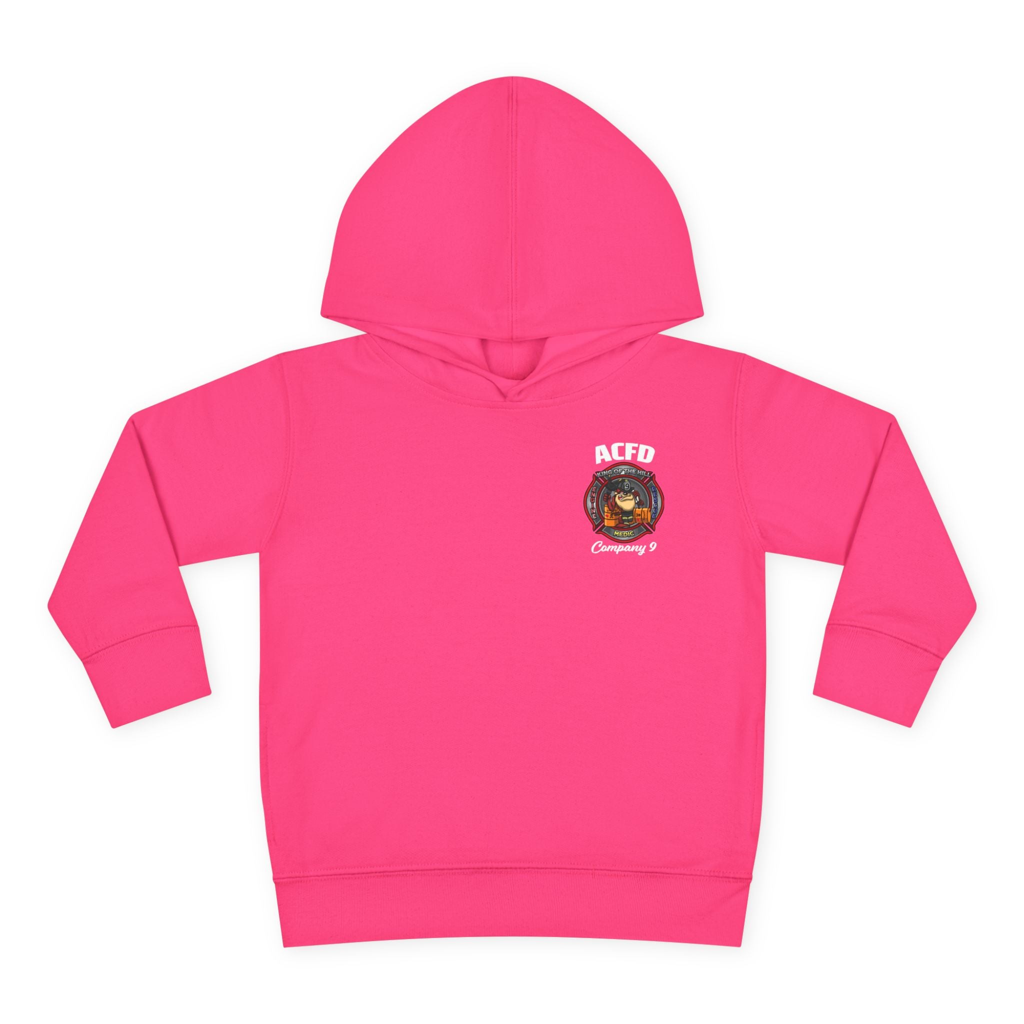 Station 9 Engine - Toddler Pullover Fleece Hoodie