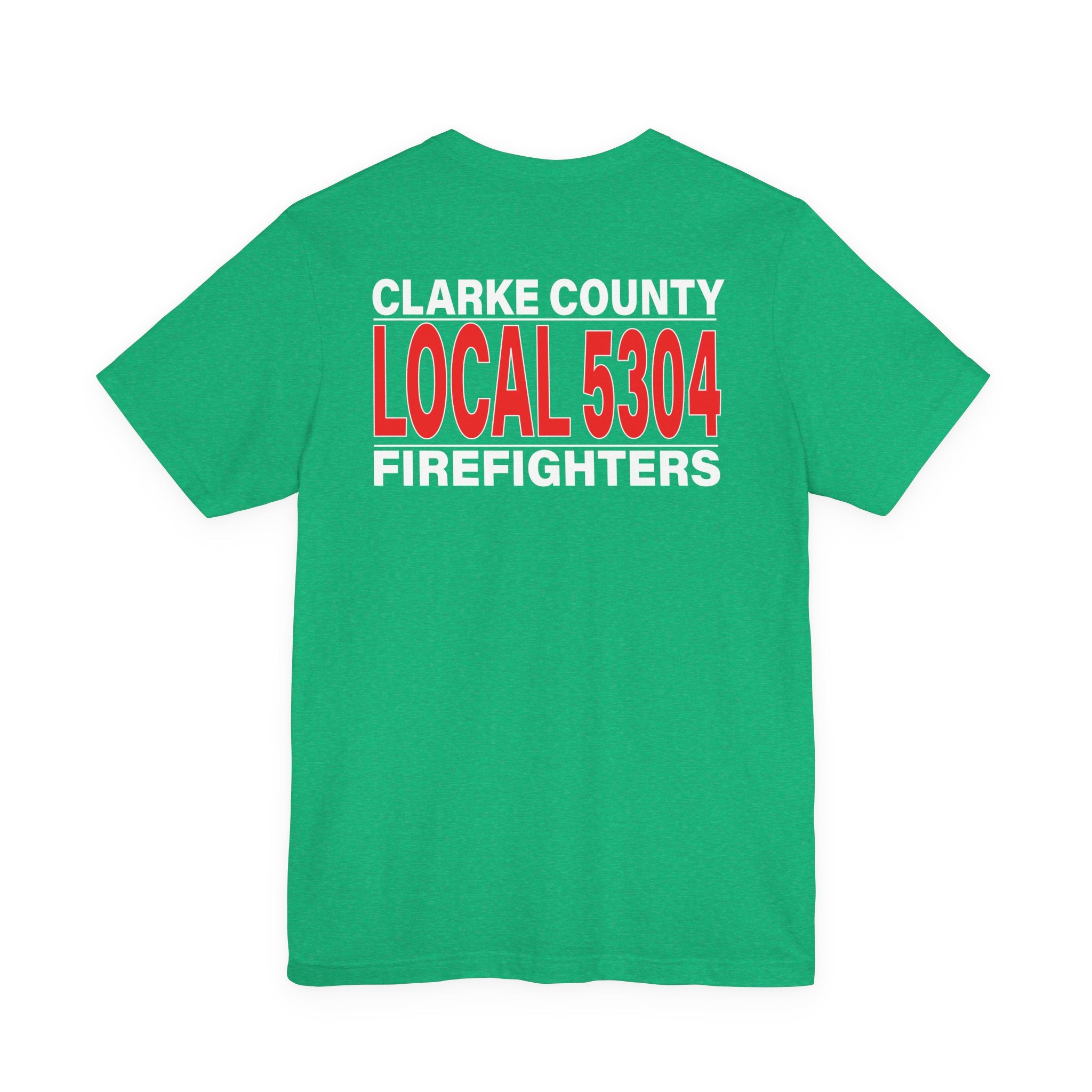 Clarke County Local 5304 version 2 (Portion of Proceeds go to Local 5304) - Bella+Canvas Soft Jersey Cotton Unisex Tee