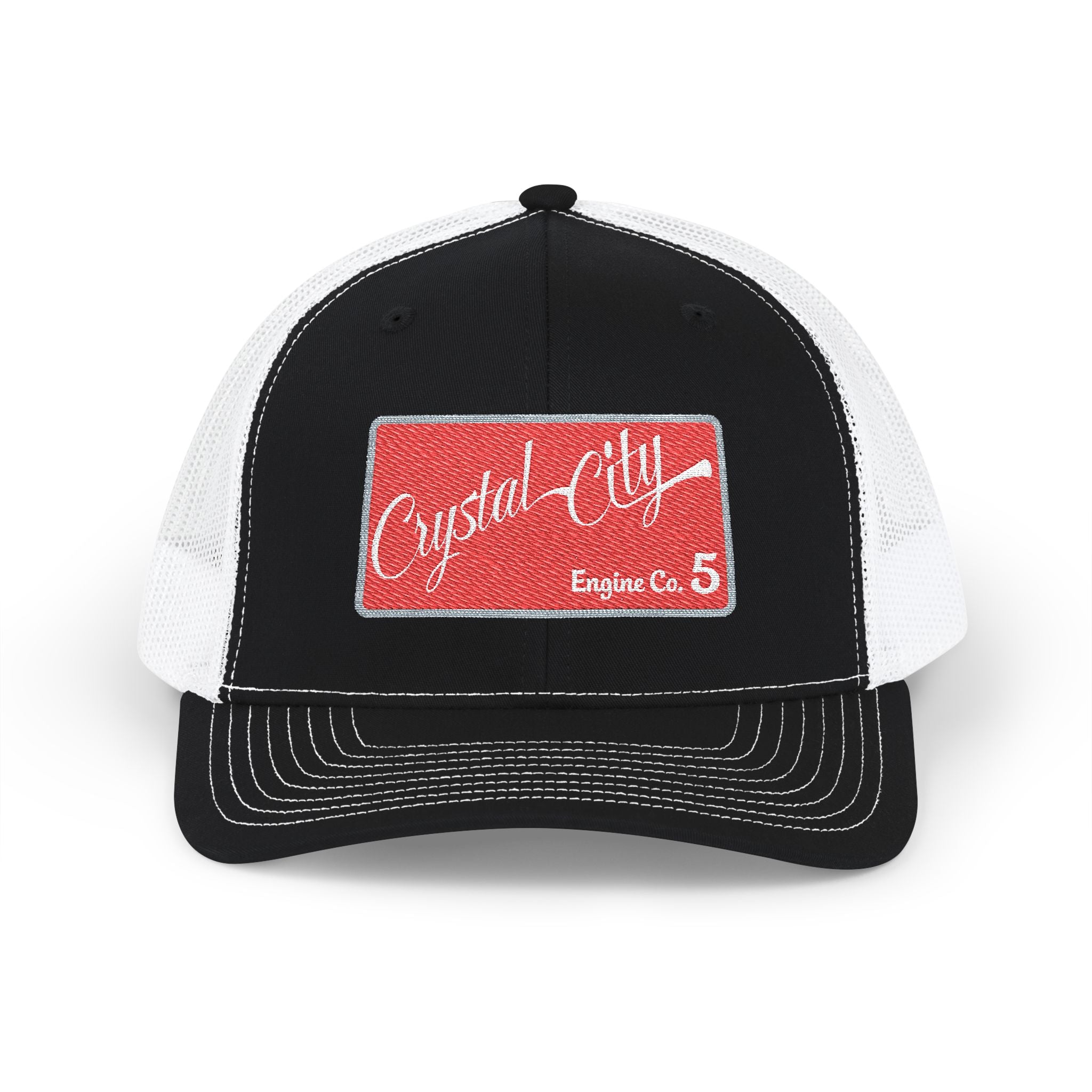 Crystal City Engine co 5 - Snapback Trucker (Richardson 112 Style Hat)