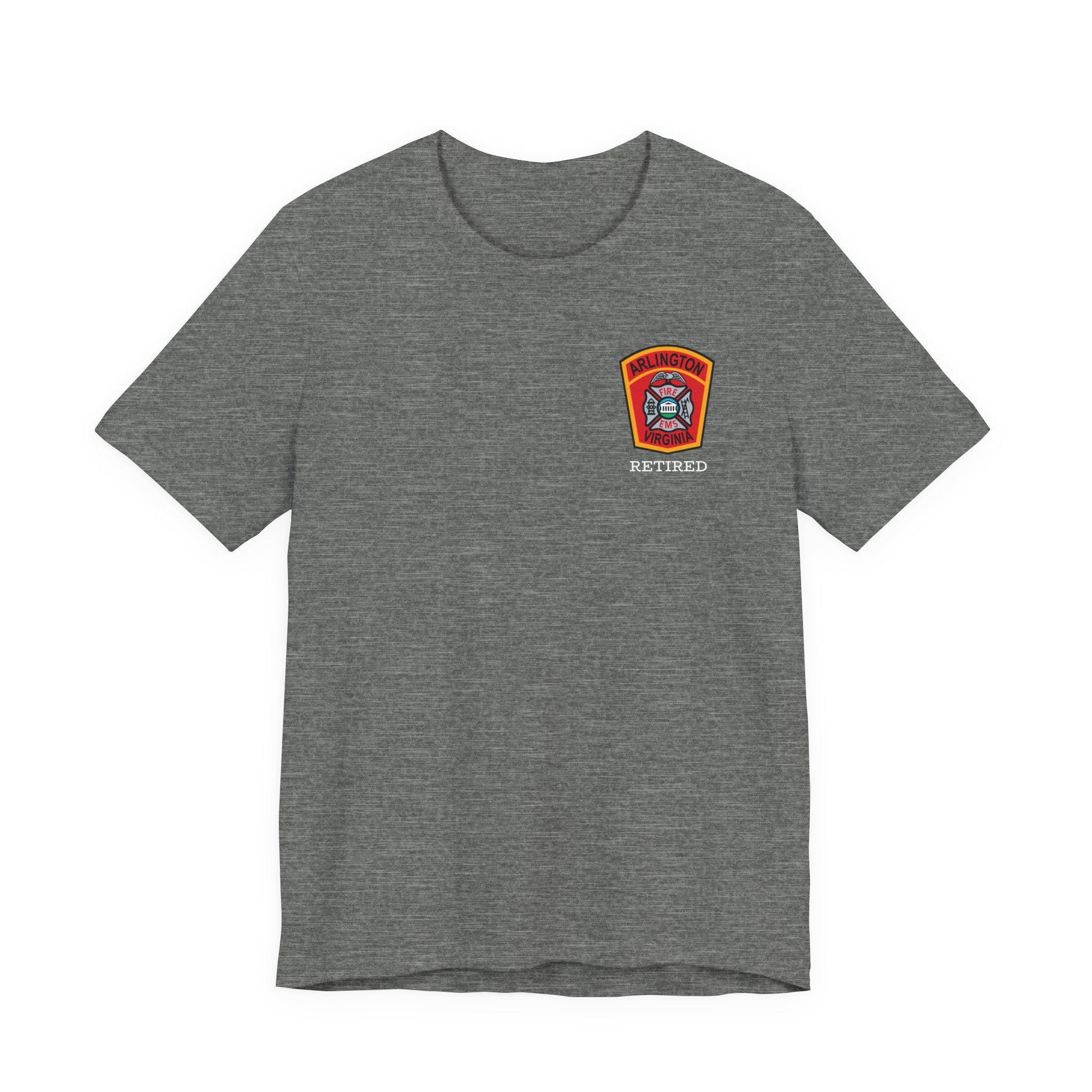 Arlington Retired patch - Bella+Canvas Soft Unisex Tee