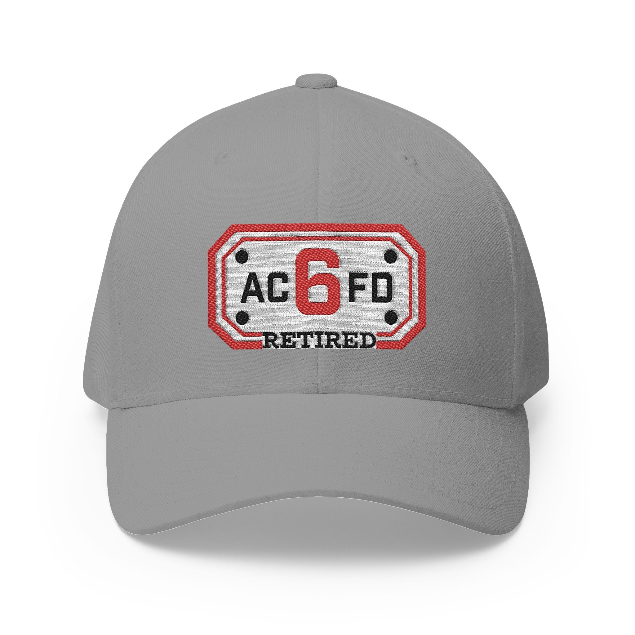 Retired Arlington Engine 6 - FLEXFIT Closed-Back Structured Cap (Embroidery)