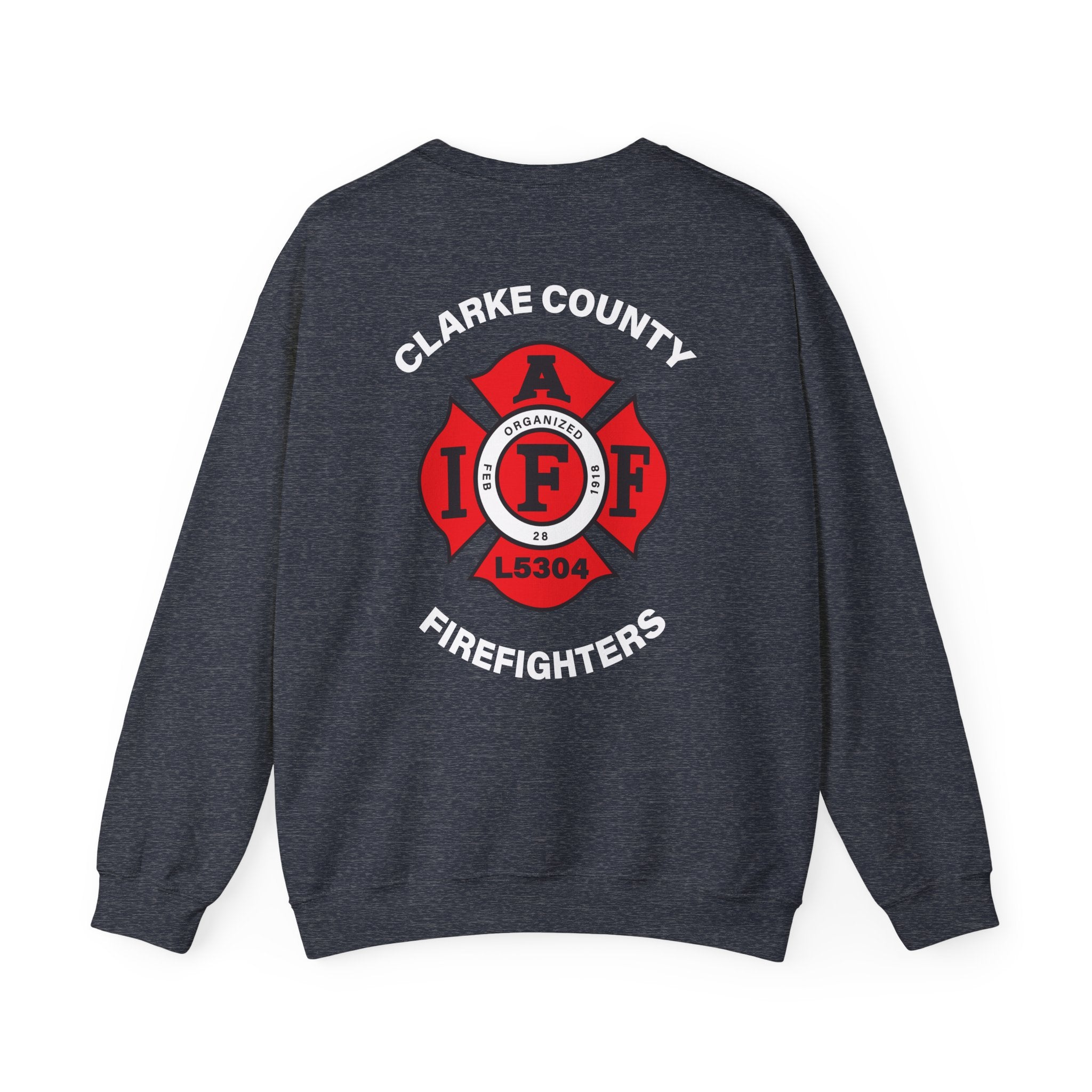 Clarke County Fire Local 5304 - Gildan Unisex Heavy Blend™ Crewneck Sweatshirt
