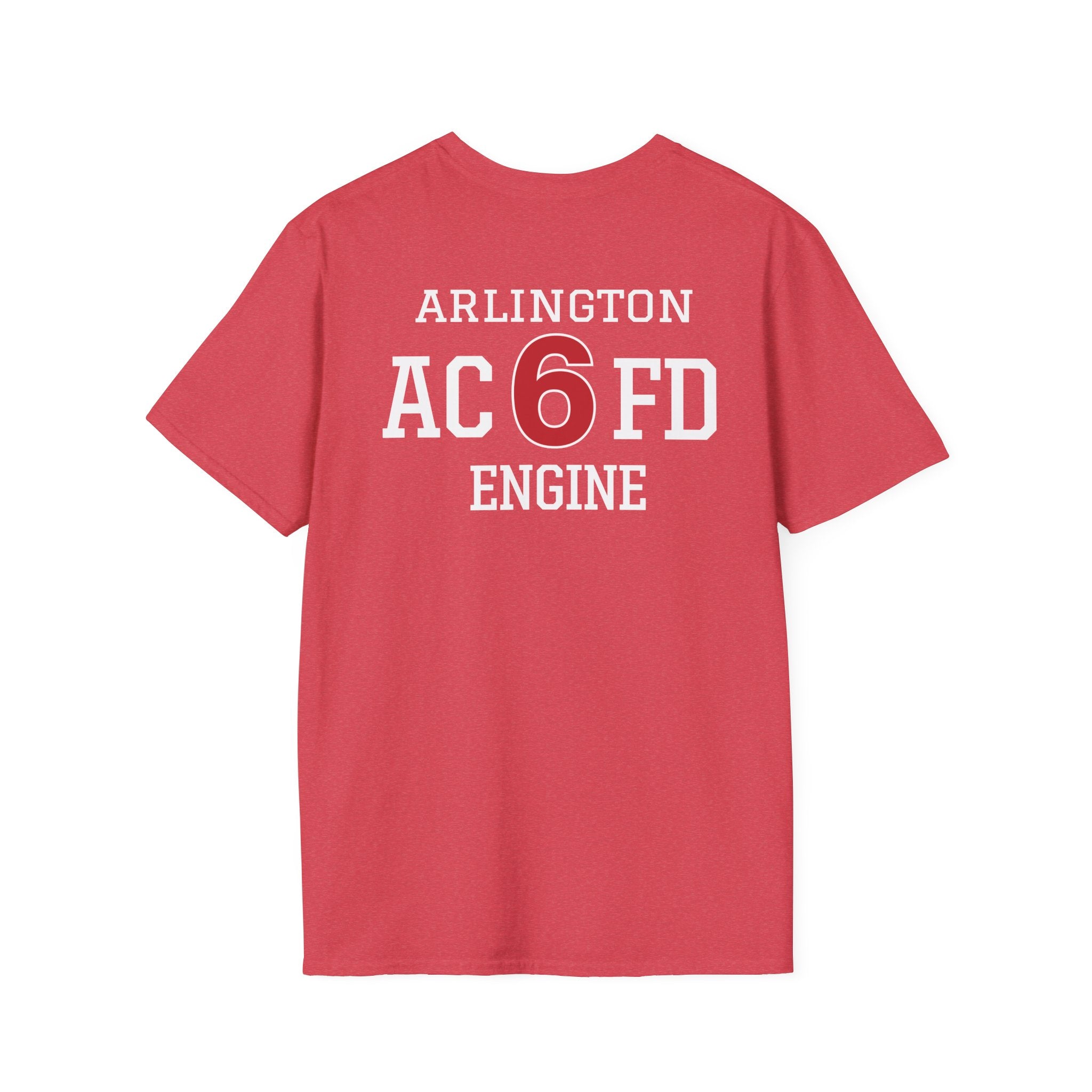 Engine 6 Arlington - Gildan Soft Cotton Softstyle T-Shirt