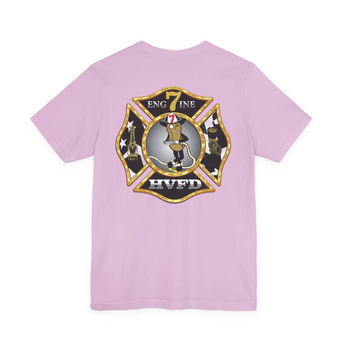 Hollywood MD Eng7ine New logo - Unisex Soft Jersey Short Sleeve Tee