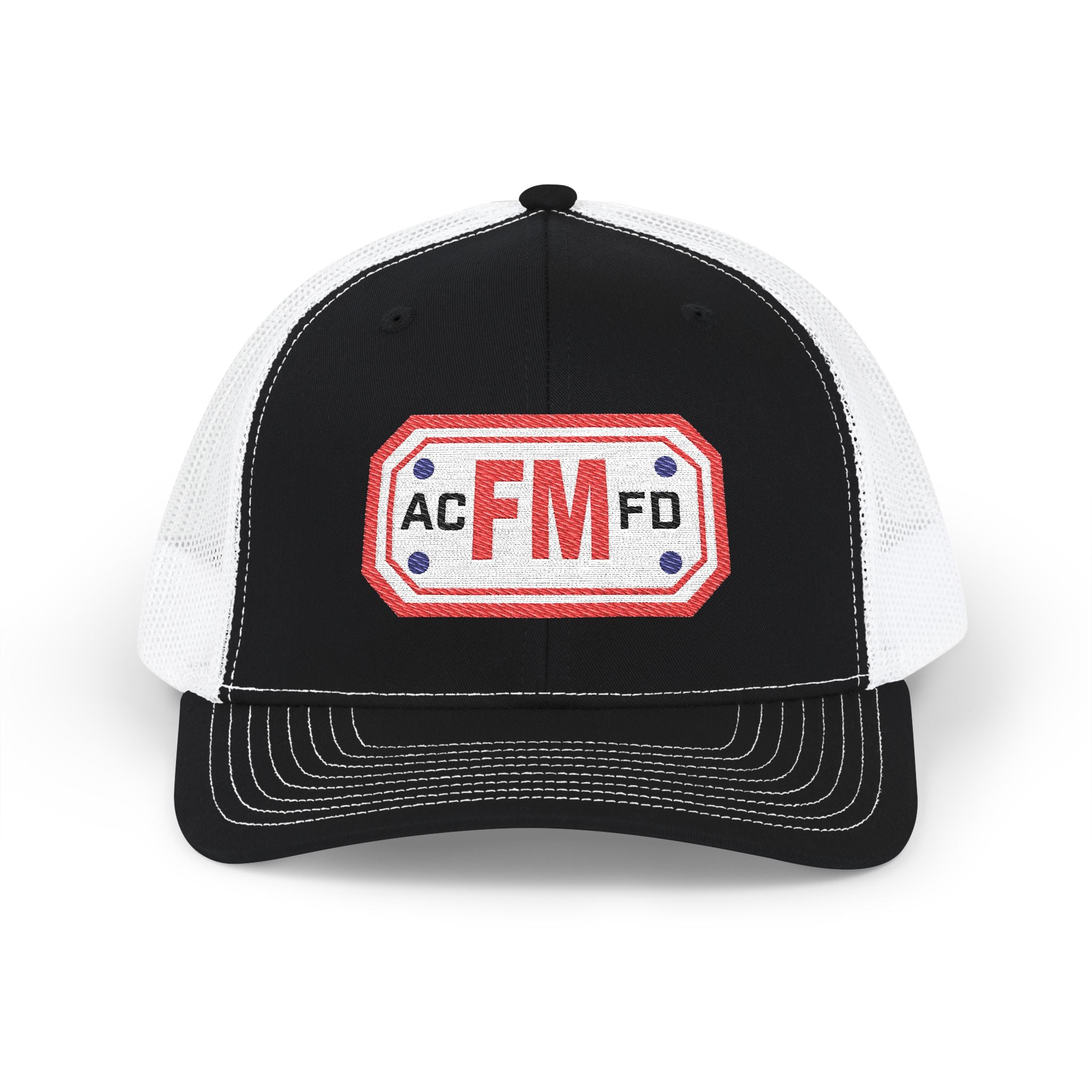 Arlington Fire Marshal Red - Snapback Trucker (Richardson 112 Style Hat)