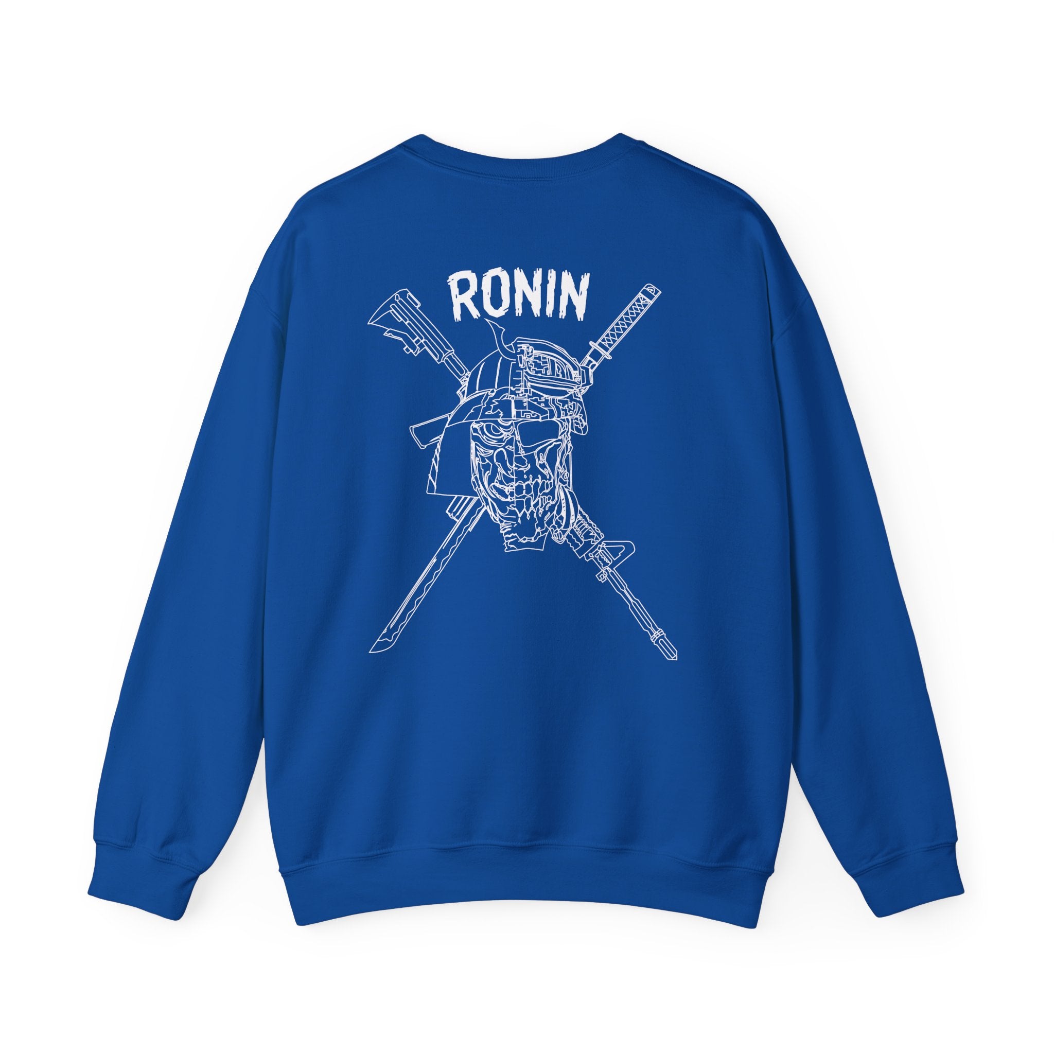 Charlie 2 Ronin (white Logo) - Gildan Unisex Heavy Blend™ Crewneck Sweatshirt