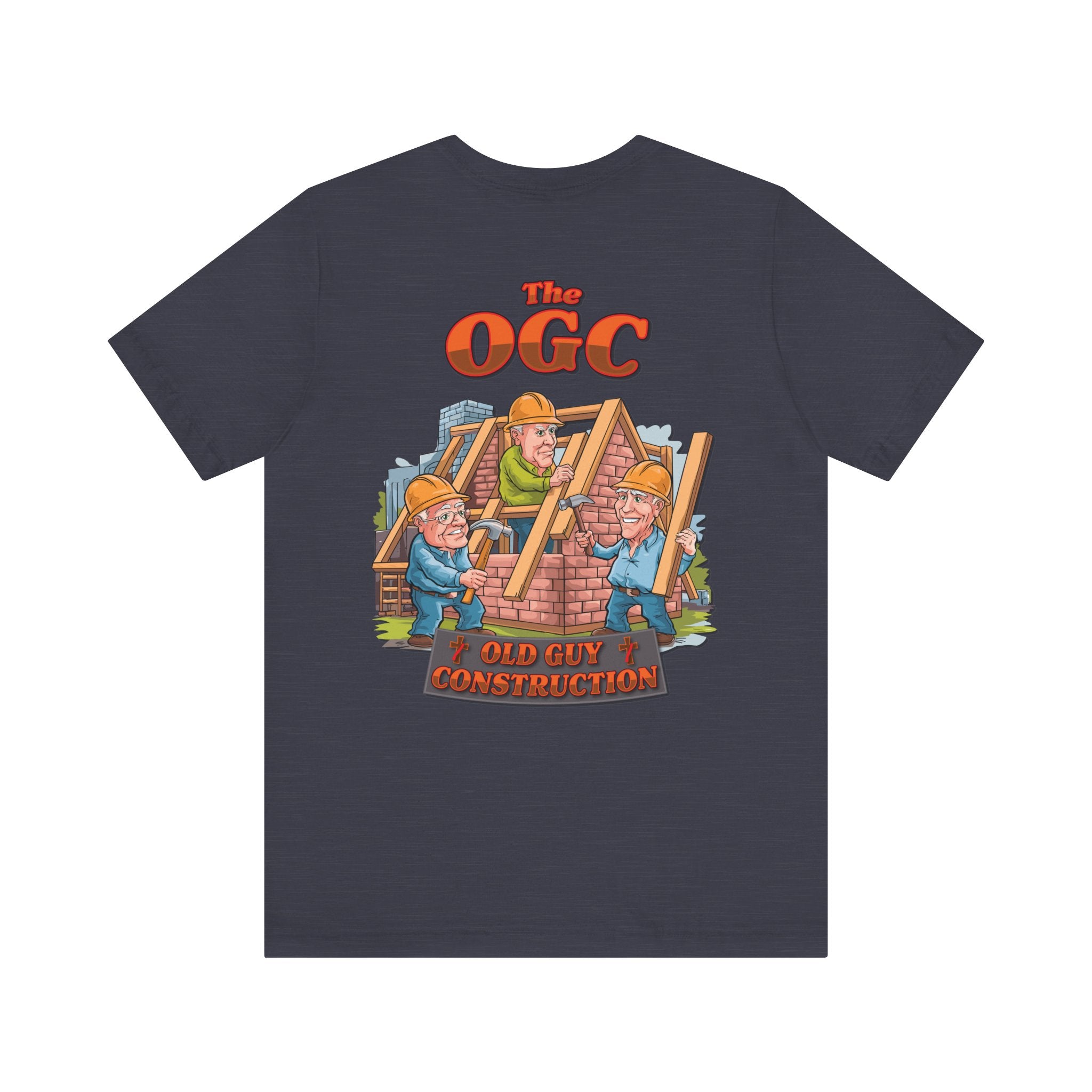 Old Guy Construction - Bella+Canvas Soft Unisex Tee