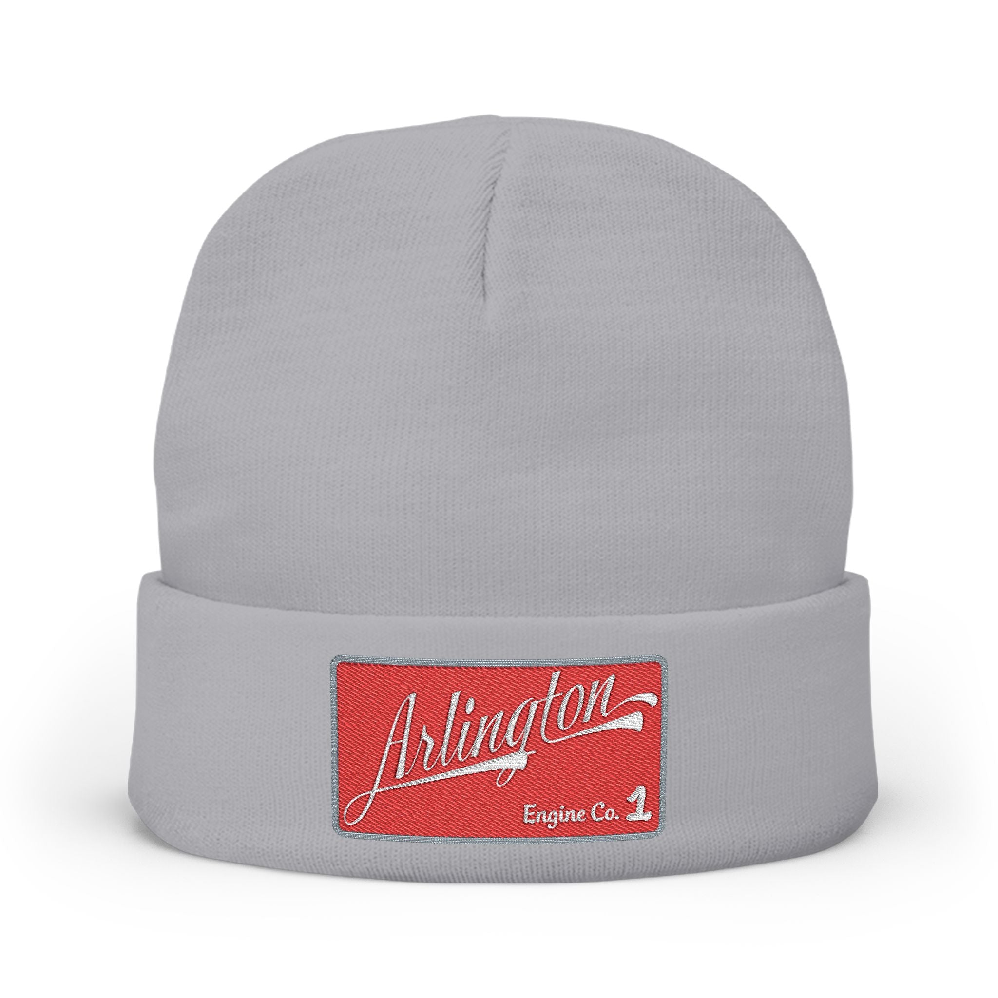 Arlington Company Engine 1- Knit Beanie (Embroidery)