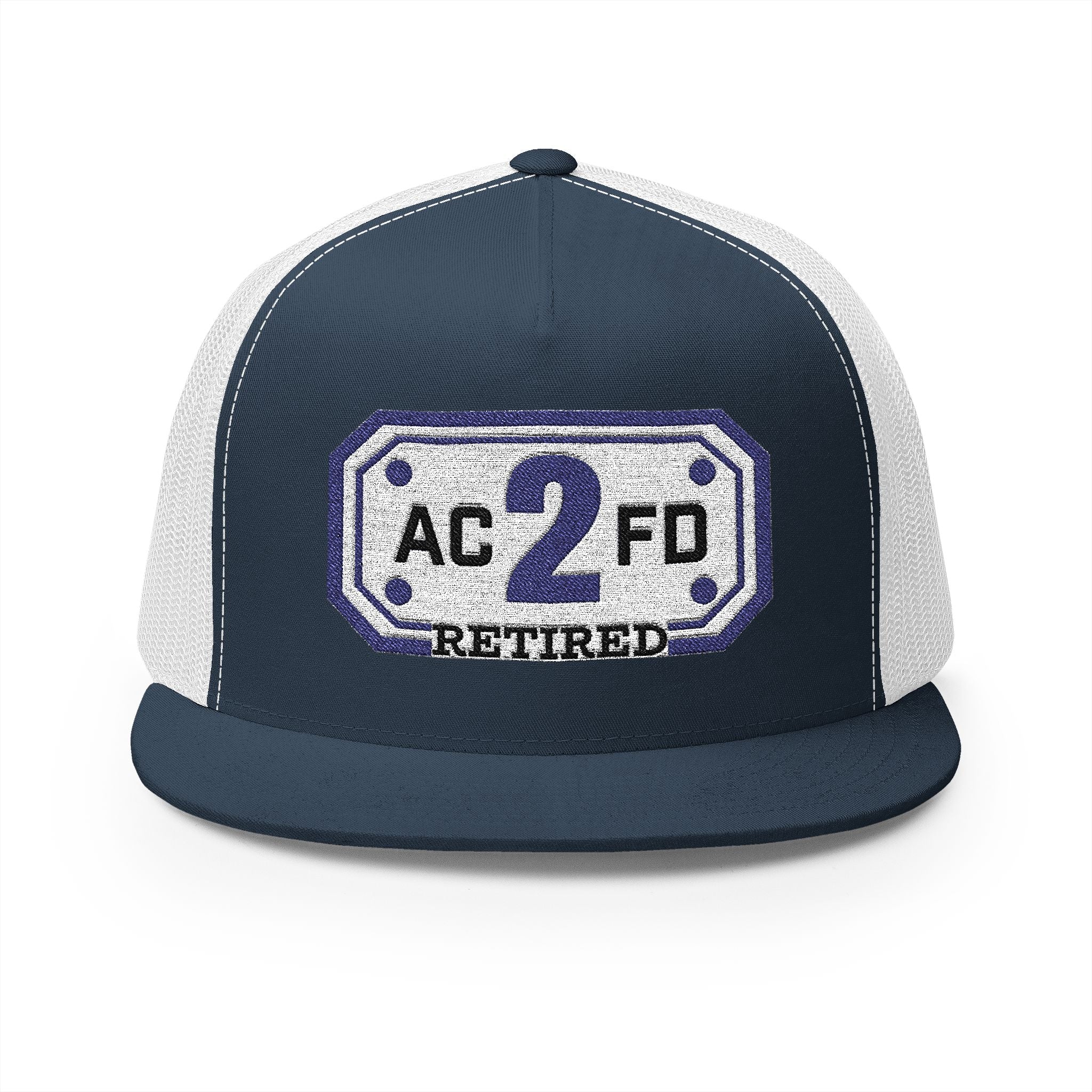 Retired Arlington Rescue 2 - 5 Panel Trucker Cap (Embroidery)