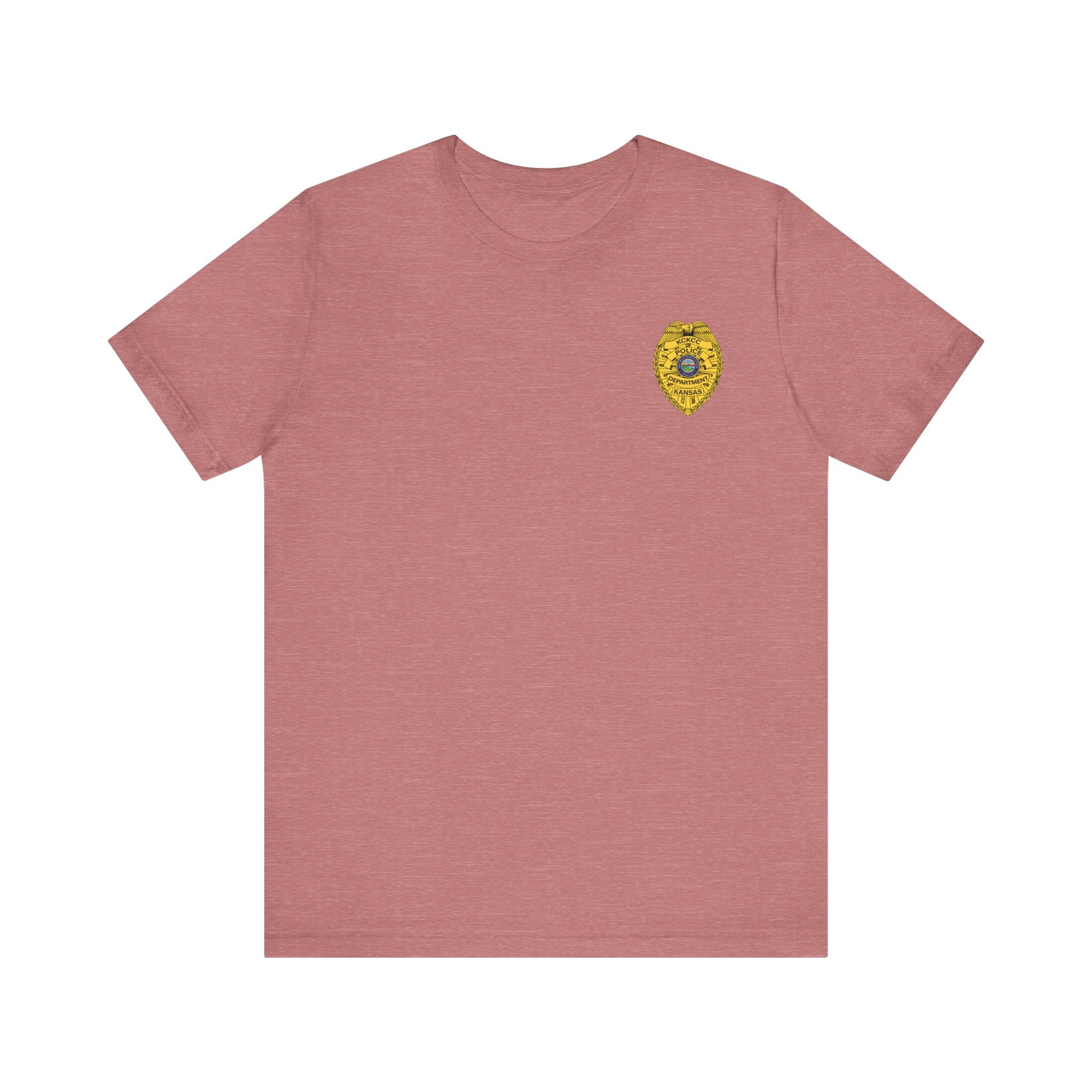 KCKCC Police Department Shirt - Unisex Jersey Short Sleeve Tee