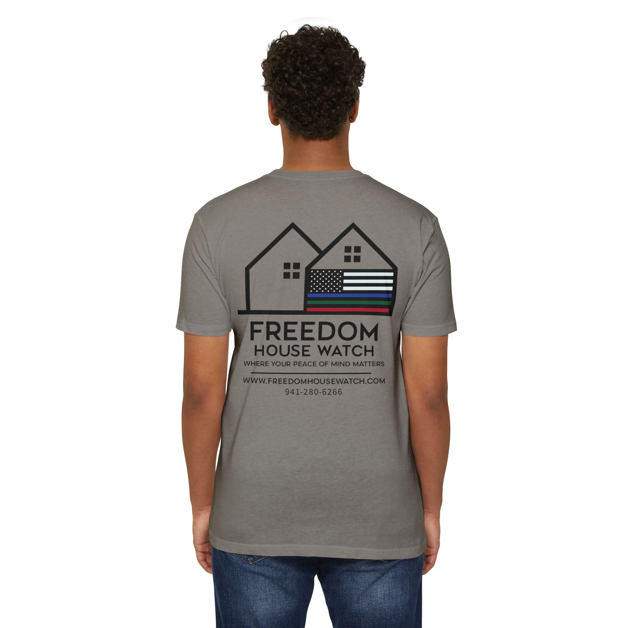 Freedom House Watch - NextLevel Unisex CVC Jersey T-shirt