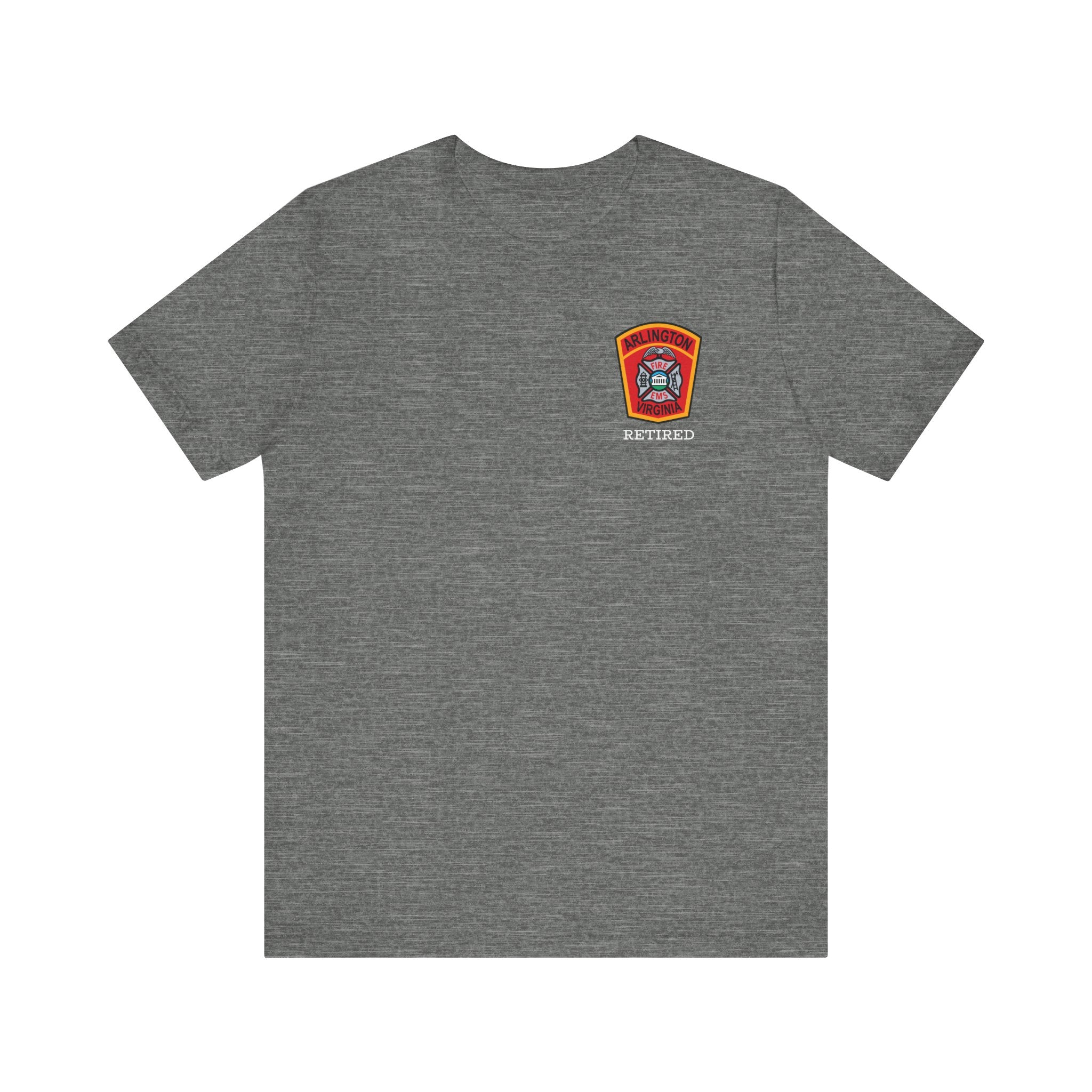 Arlington Retired patch - Bella+Canvas Soft Unisex Tee