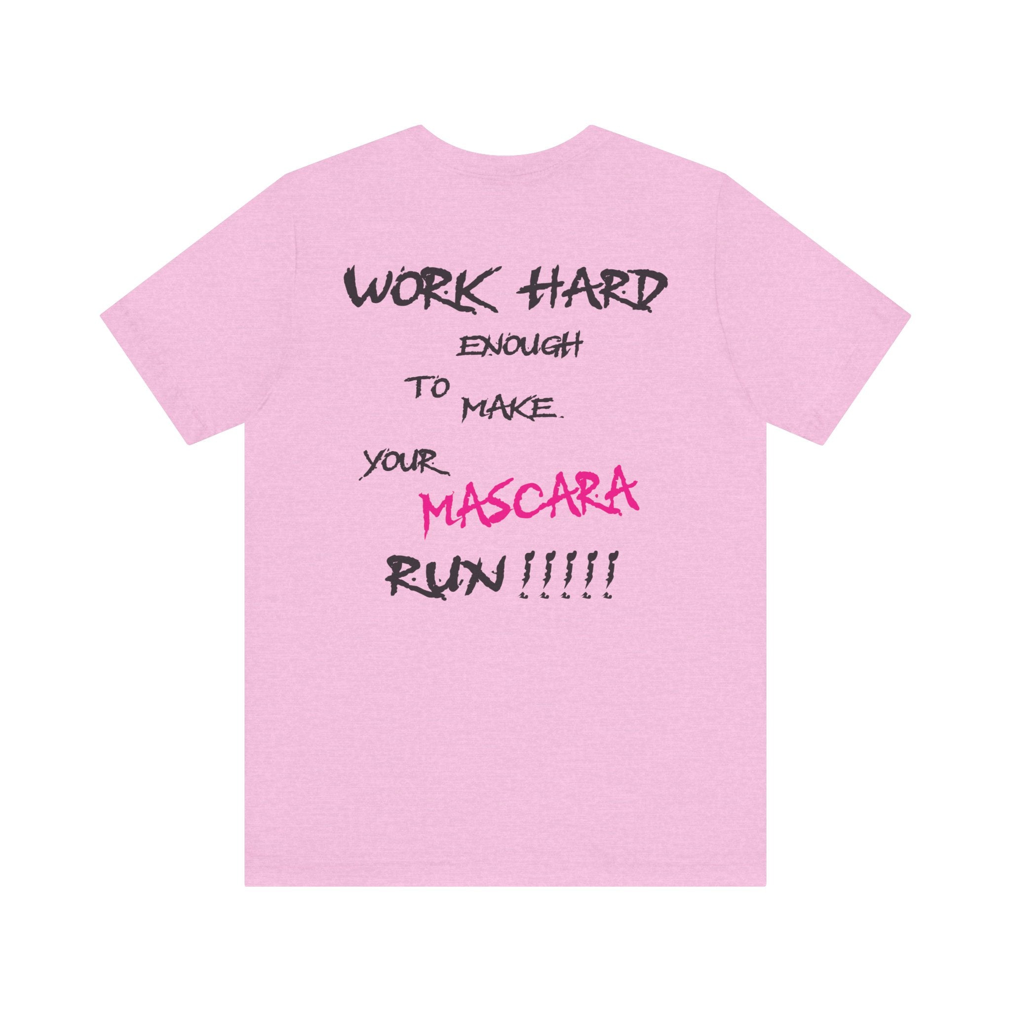 HH Cycle Work Hard light colors - Unisex Jersey Short Sleeve Tee