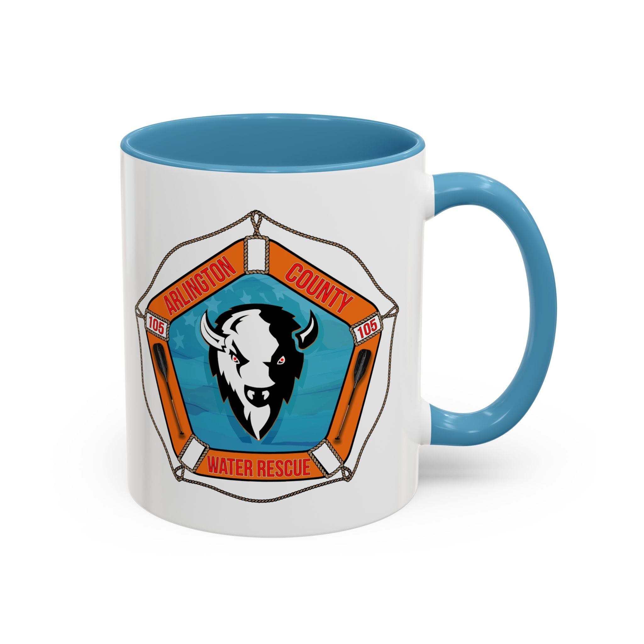 Station 5 Water Rescue Accent Coffee Mug (11oz)