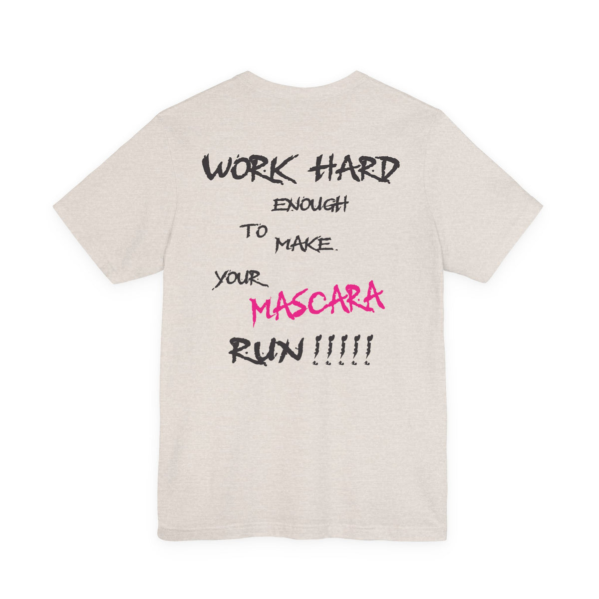 HH Cycle Work Hard light colors - Unisex Jersey Short Sleeve Tee