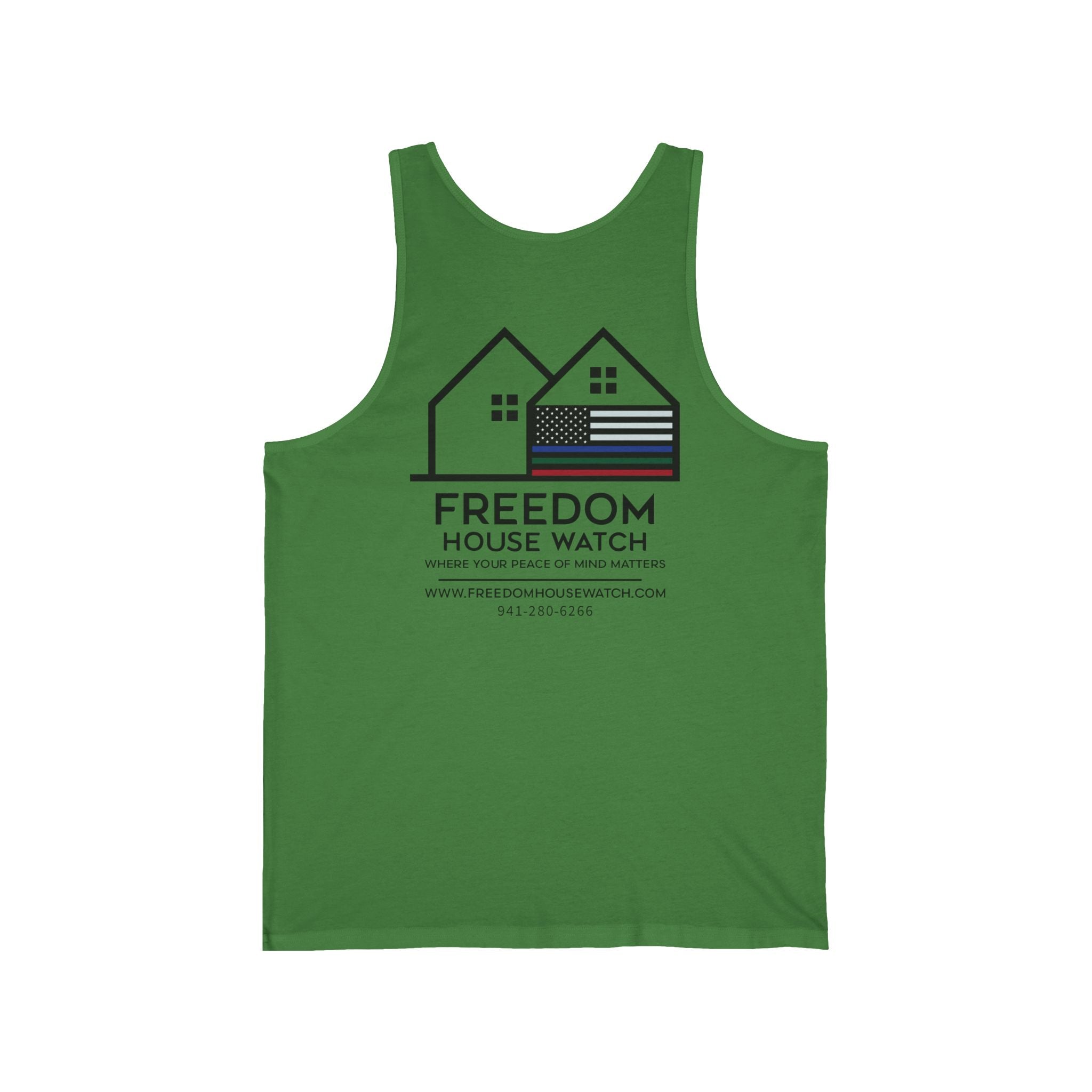 Freedom Hous Watch - Bella Canva Unisex Jersey Tank