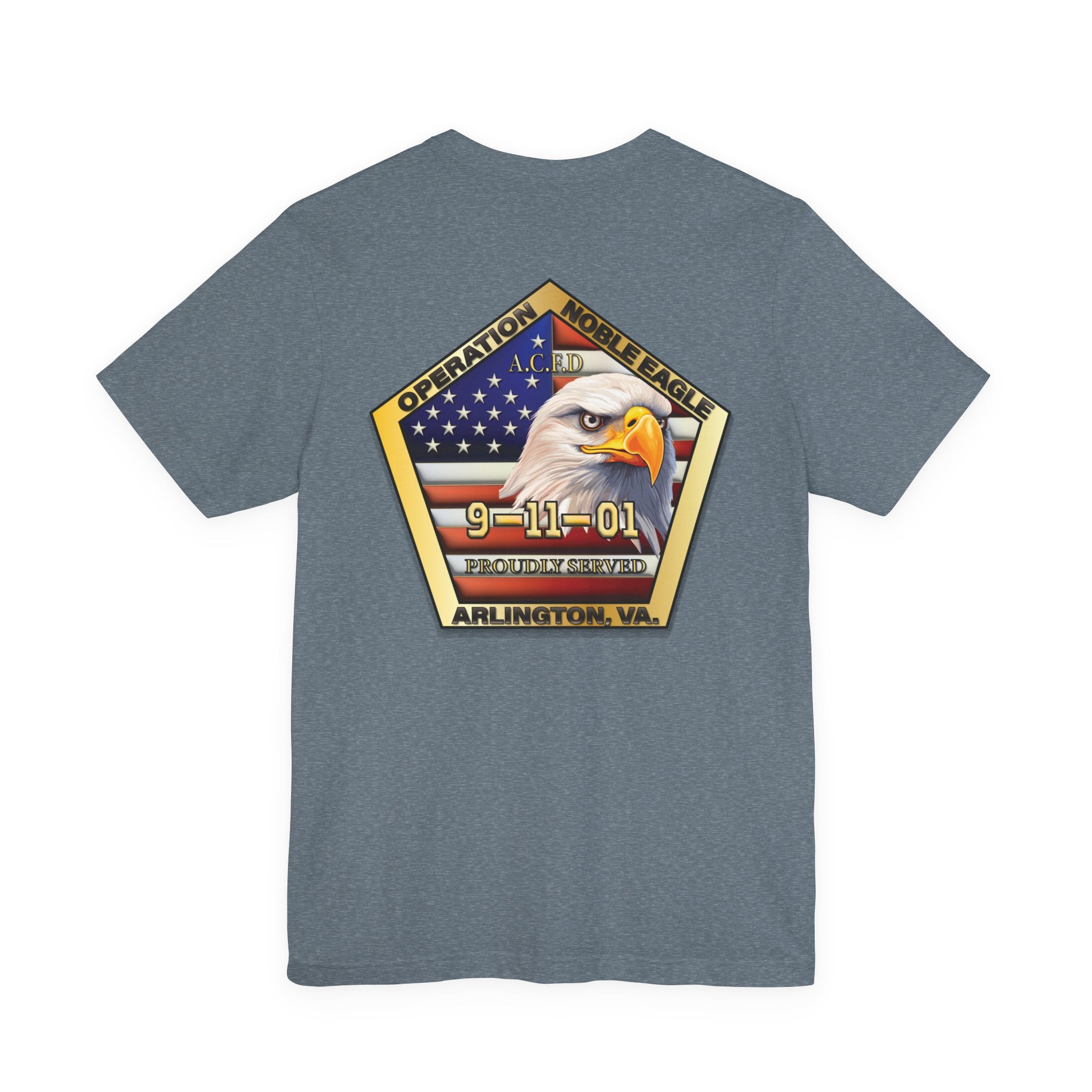 Arlington Badge/Noble Eagle - Bella+Canvas Soft Unisex Tee