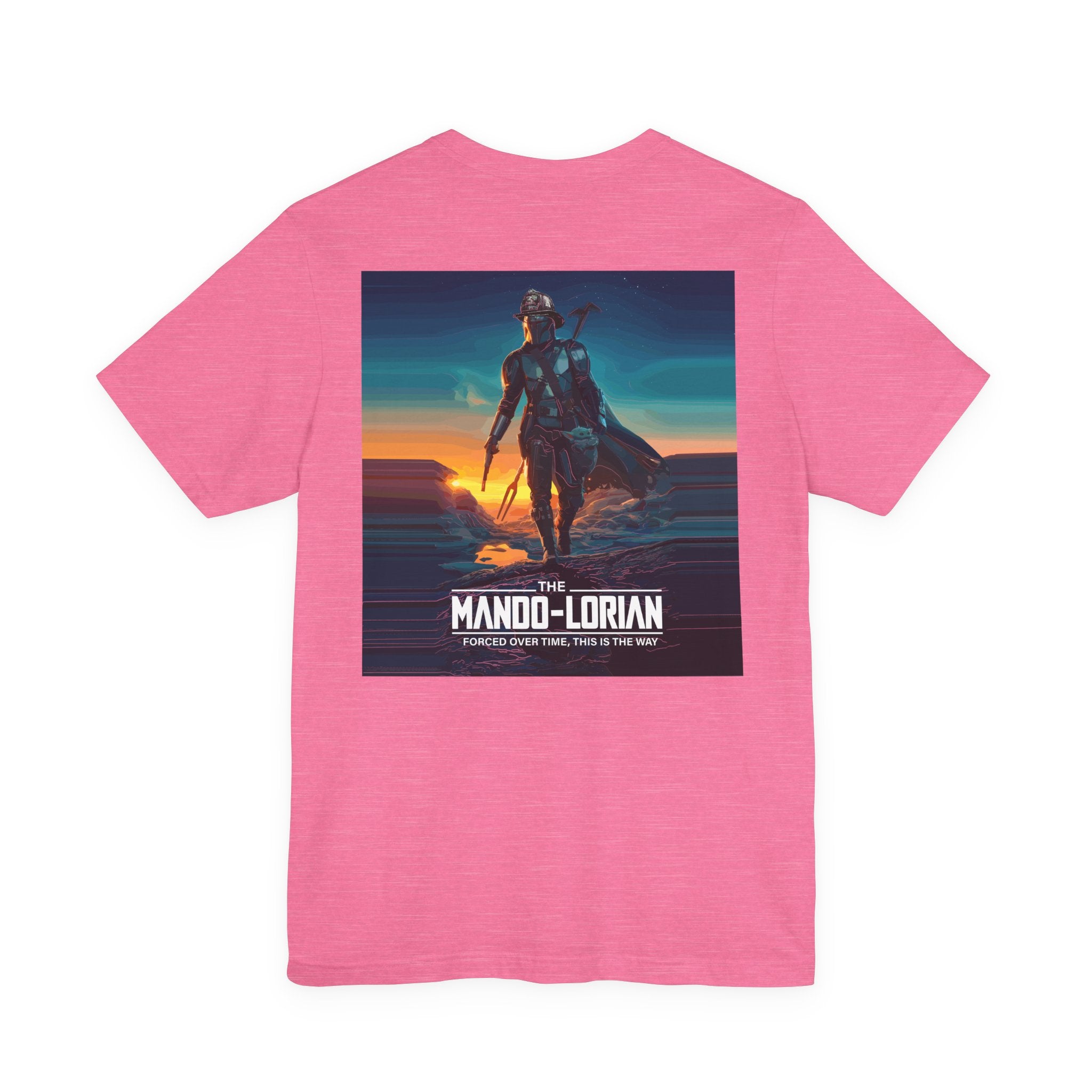 Mando-Lorian Forced Overtime - Bella+Canvas Soft Unisex Tee