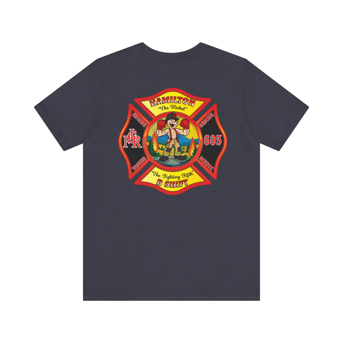 LCFR Hamilton Station 5 version 4- Bella+Canvas Soft Unisex Tee