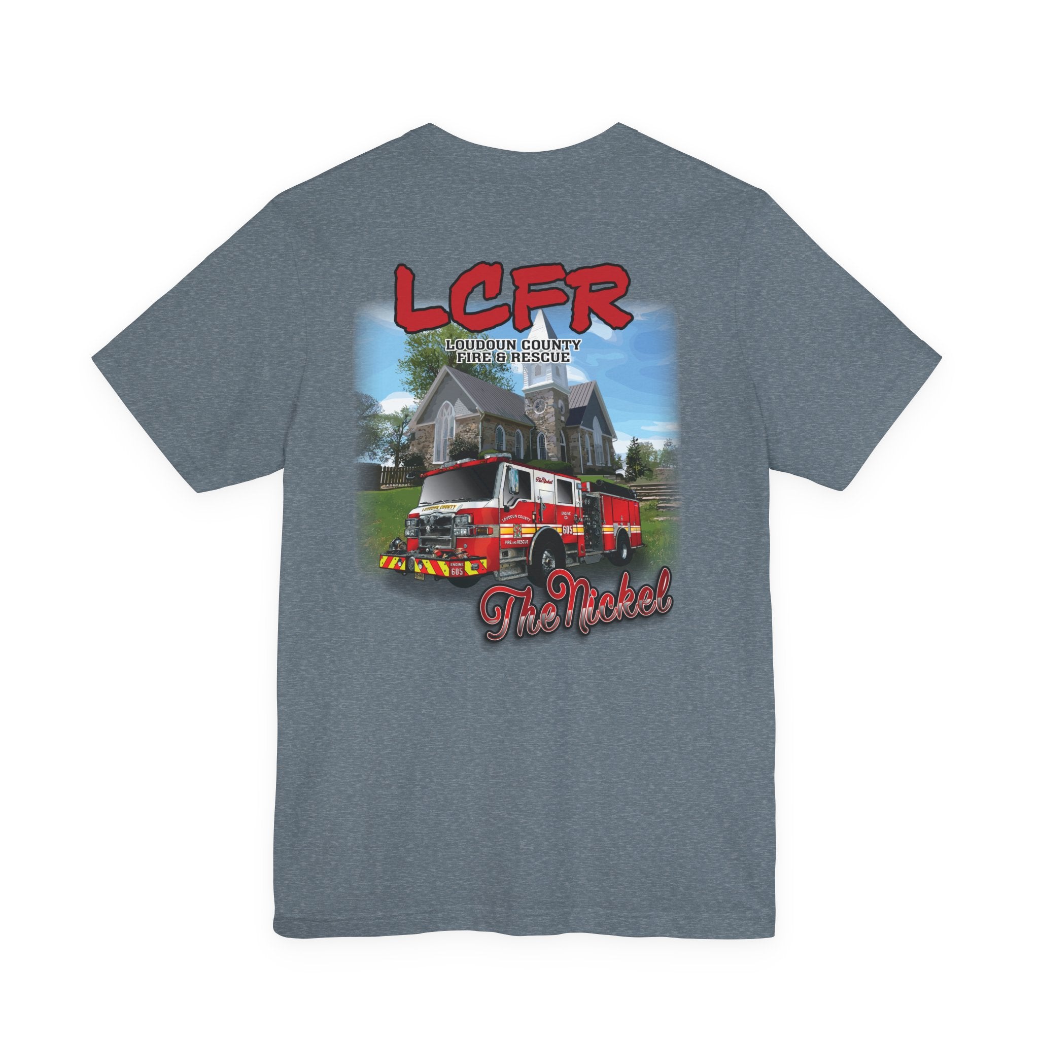 LCFR Engine 5- Bella+Canvas Soft Unisex Tee