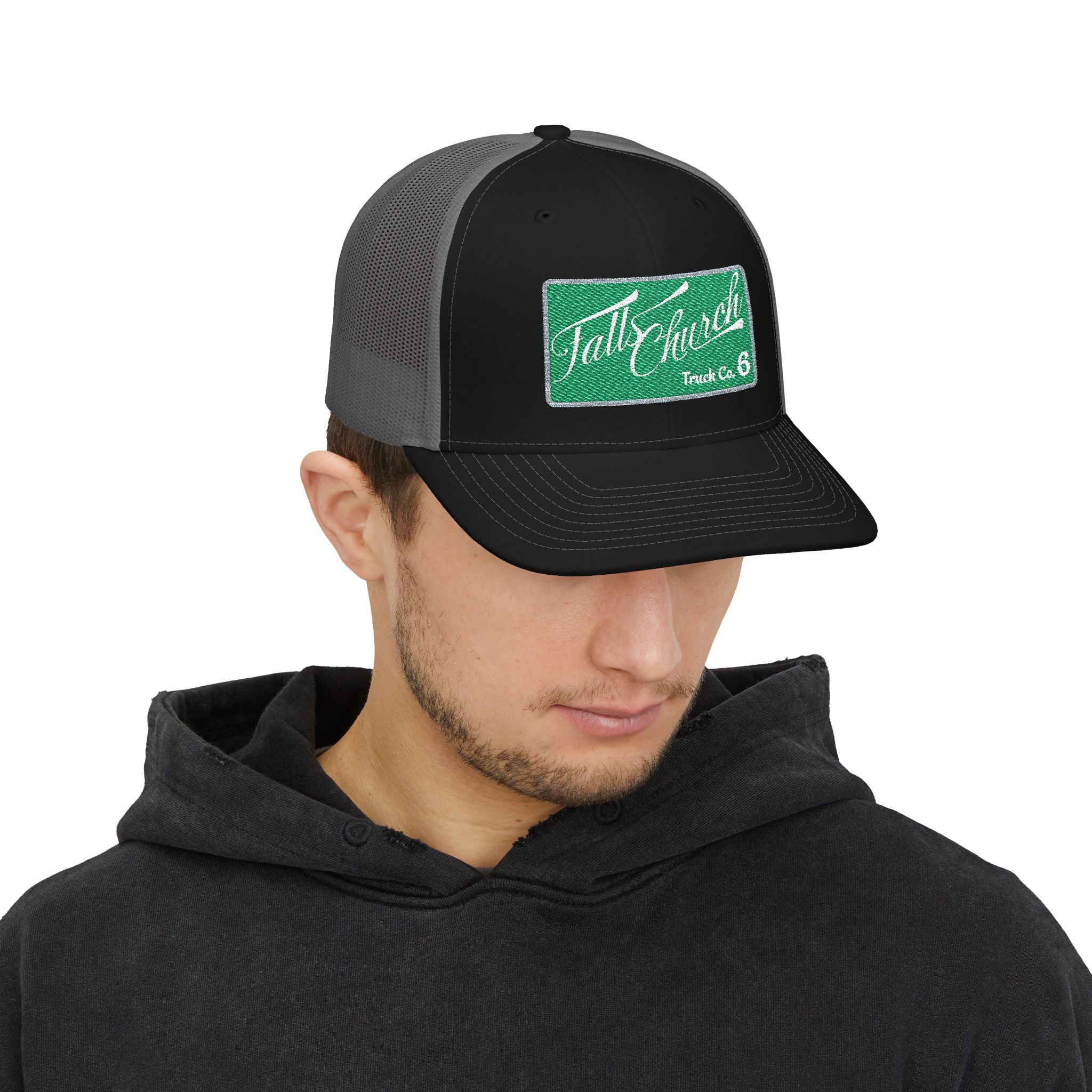 Falls ChurchTruck co 6 - Snapback Trucker (Richardson 112 Style Hat)